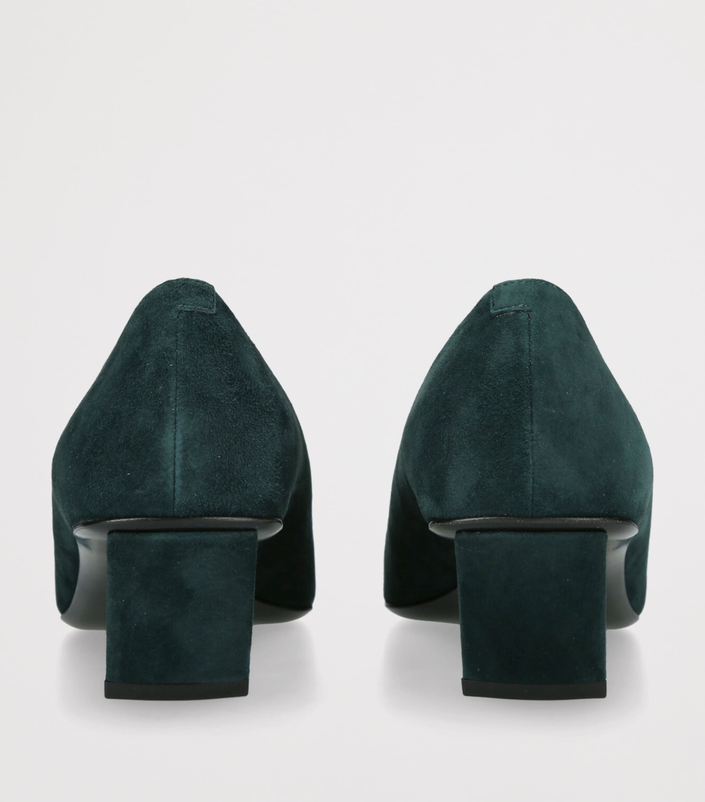 Roger Vivier Suede Belle Vivier Pumps 45 Teal Image 2