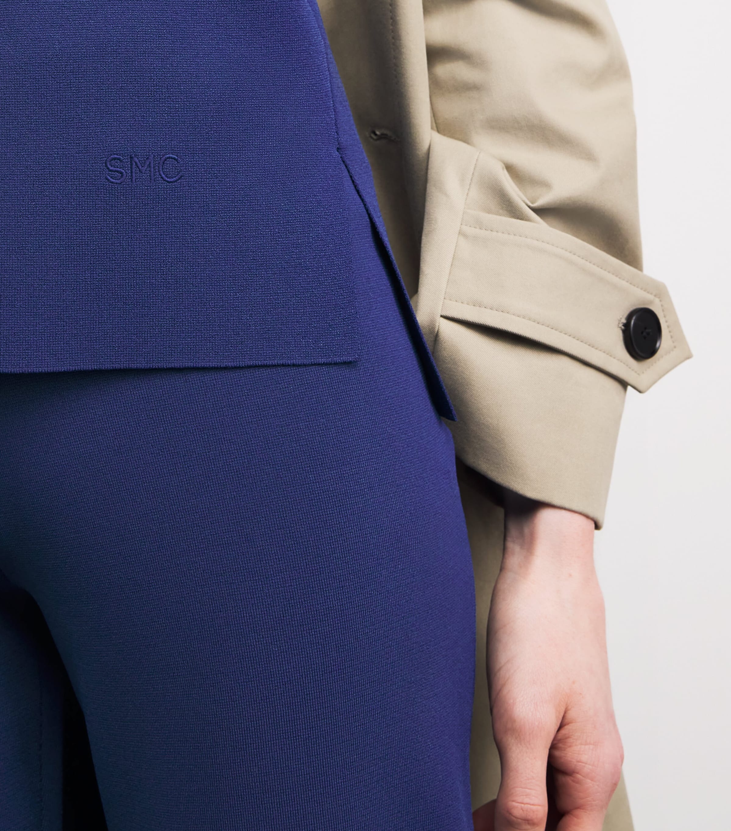 Compact Knit T-Shirt 4000 NAVY Image 6