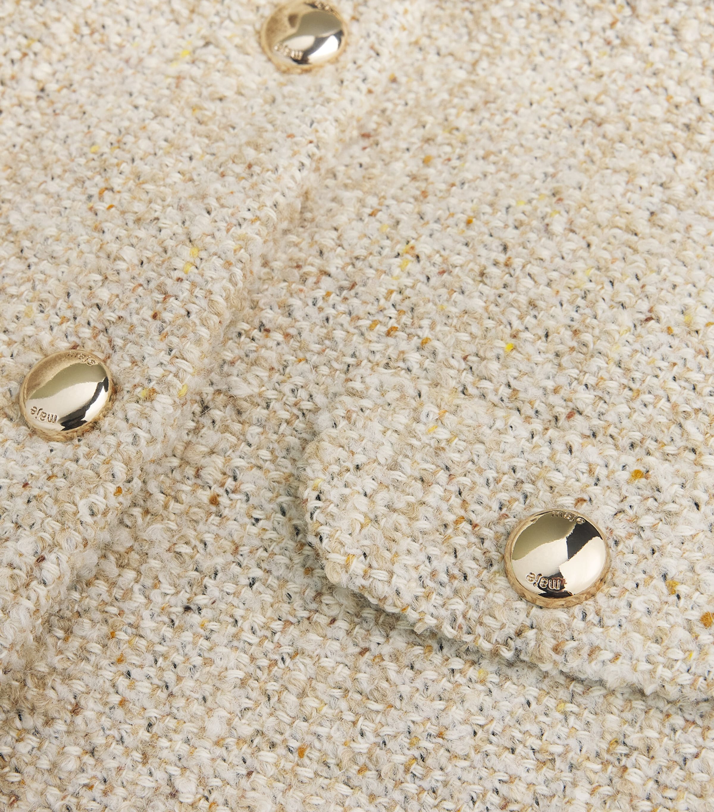 Bouclé Tweed Jacket ECRU Image 5