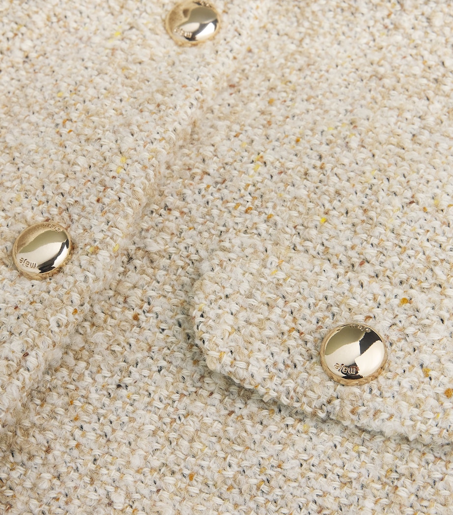 Bouclé Tweed Jacket ECRU Image 5