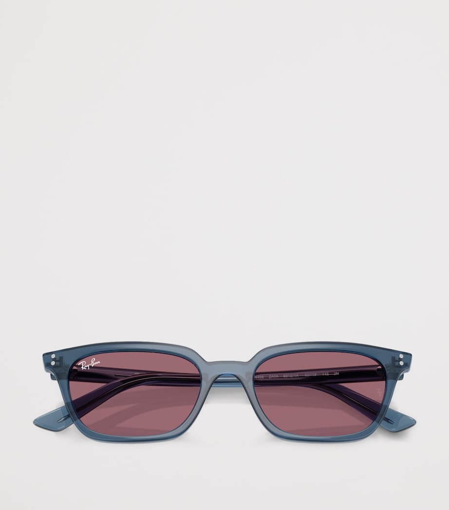 Ray-Ban RB4456 Zaya Bio-Based Sunglasses Blue Image 5