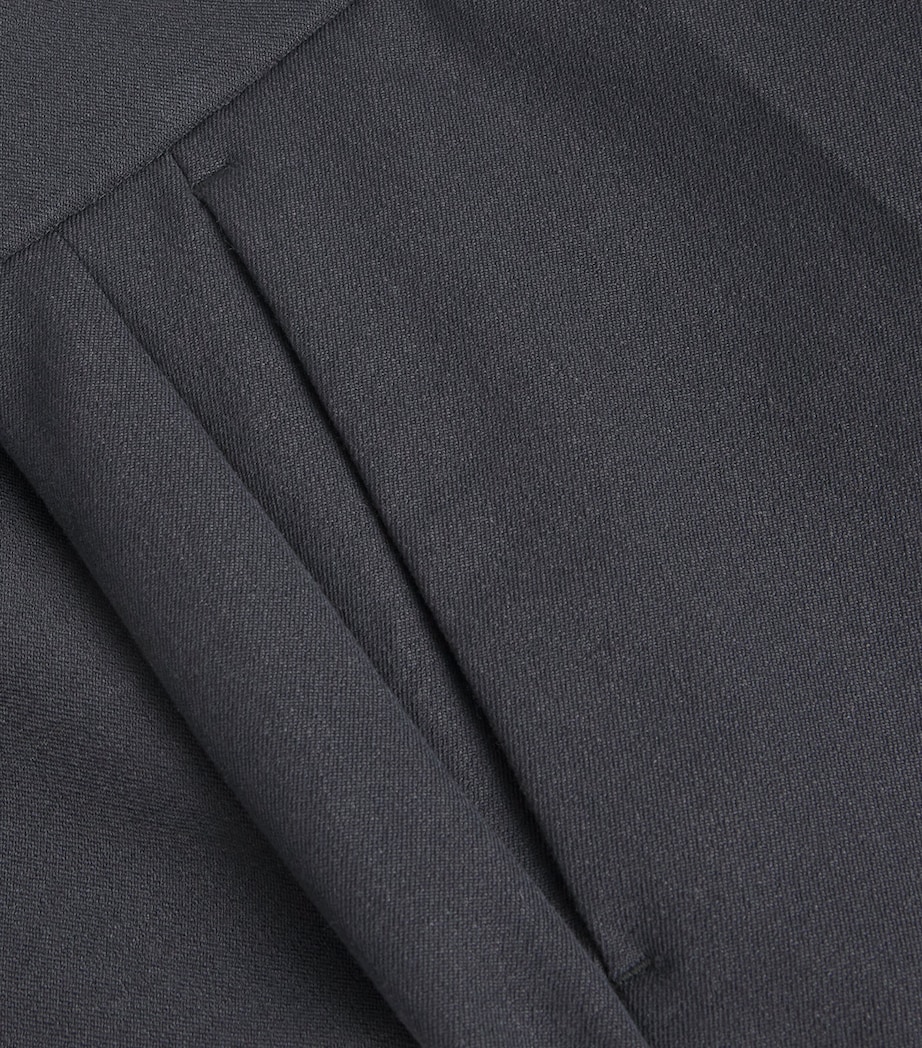 Stretch-Gabardine Coleman Trousers SMOKE Image 5