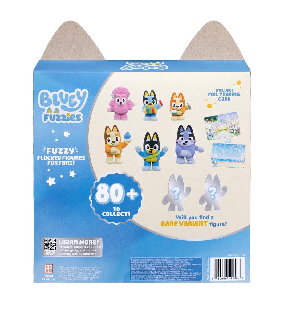 BLUEY Fuzzies Deluxe Figure Set Image 4