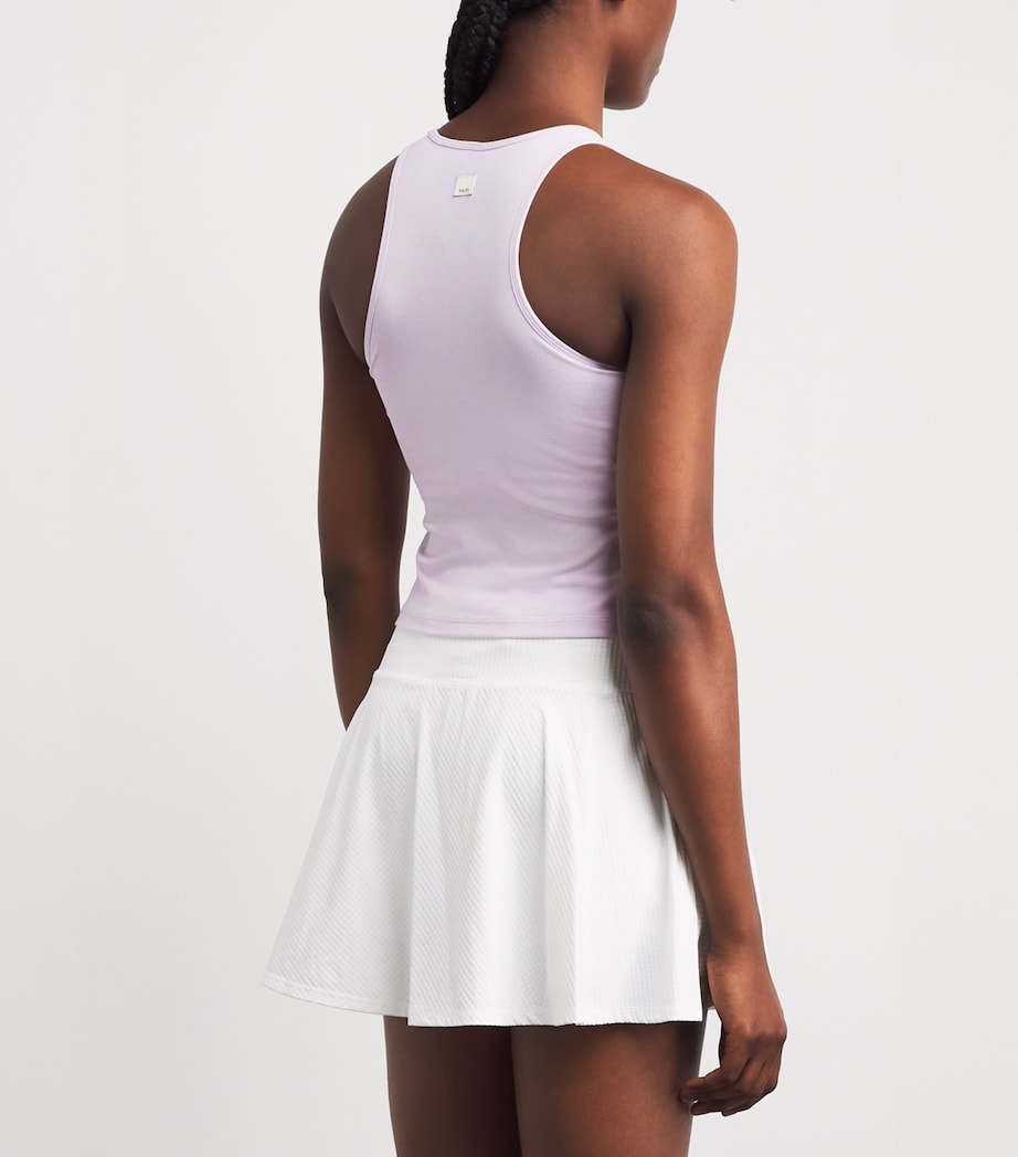 VUORI Womens Pose Plyo Tank Top Lilac Breeze Image 5