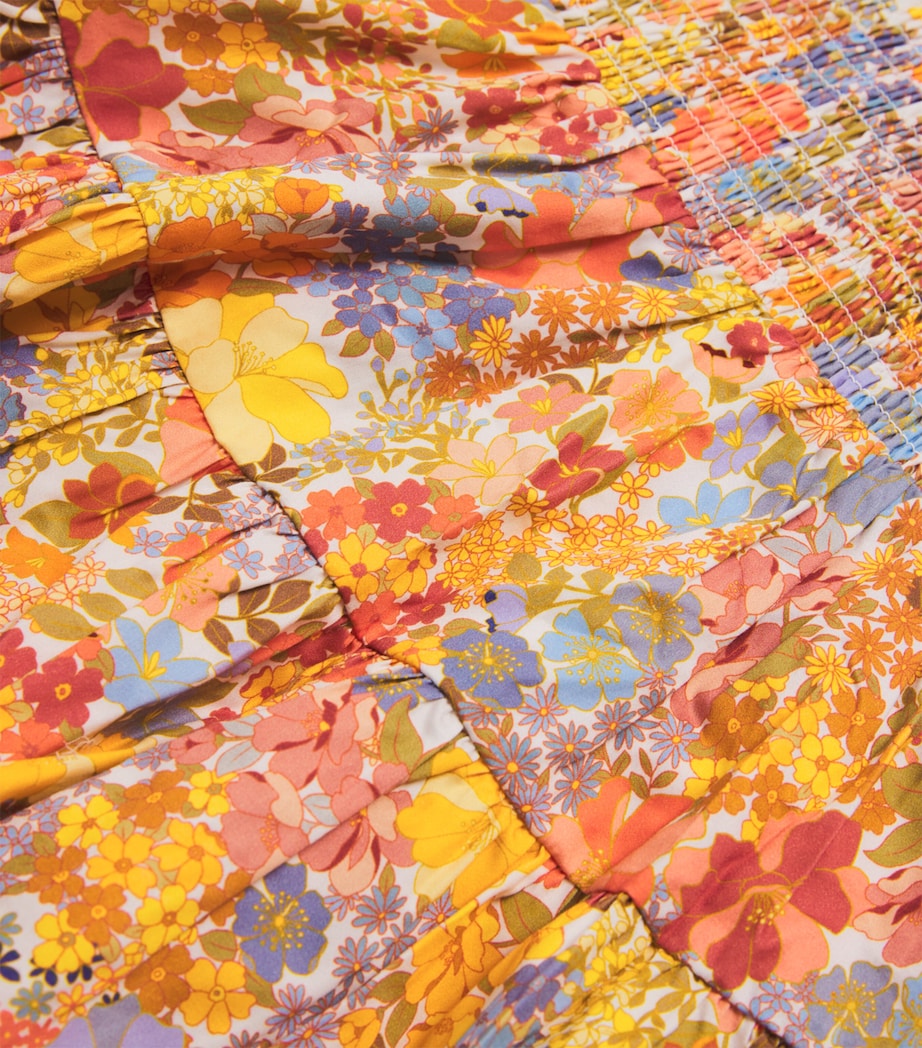 Cotton Halterneck Avelle Dress (3-16 Years) FLORAL Image 3