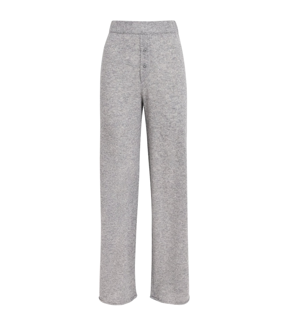 ÉTERNE Womens Cashmere Cruz Sweatpants Grey Image 1