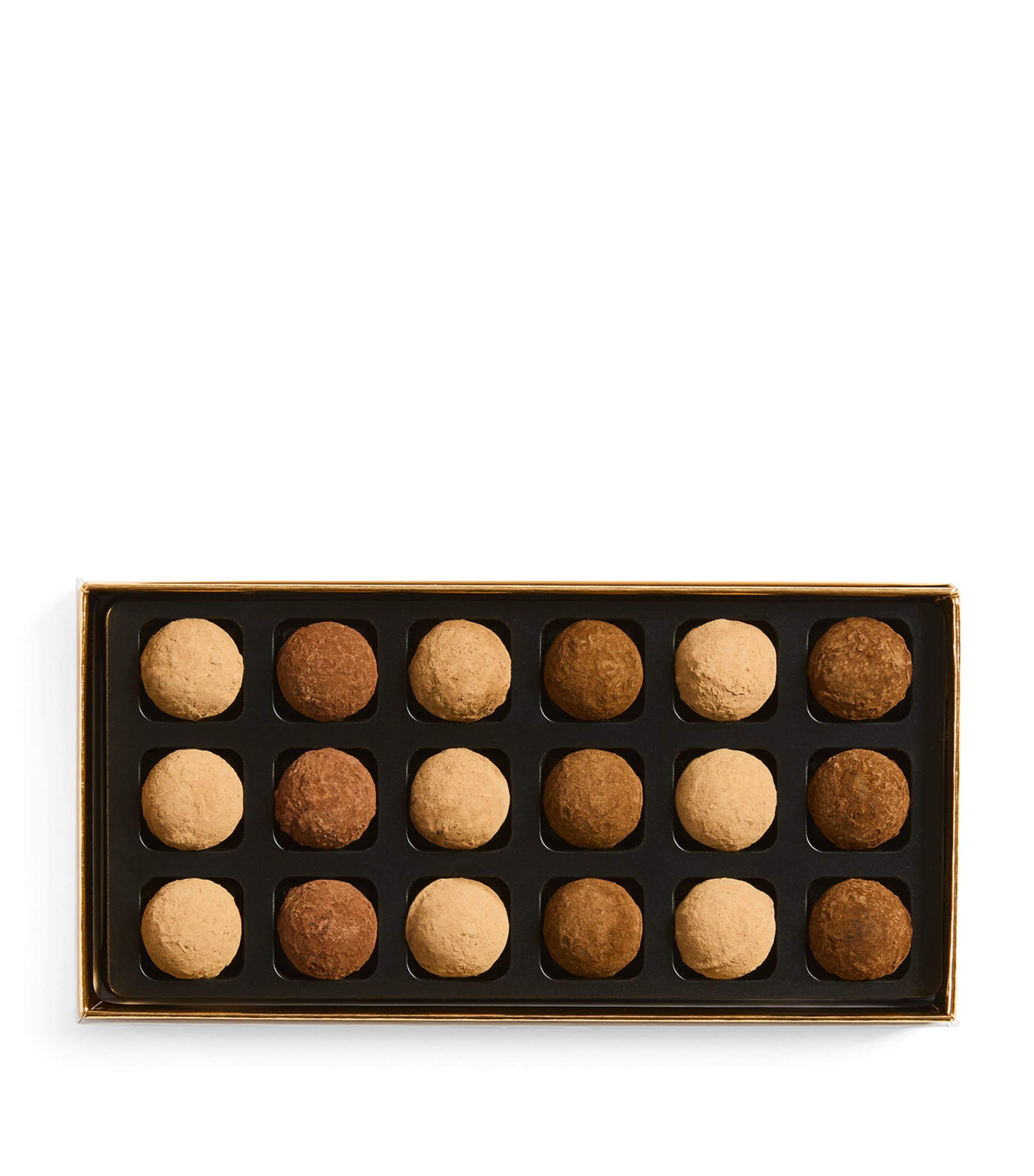Box of 18 Truffles (108g) BLACK Image 2