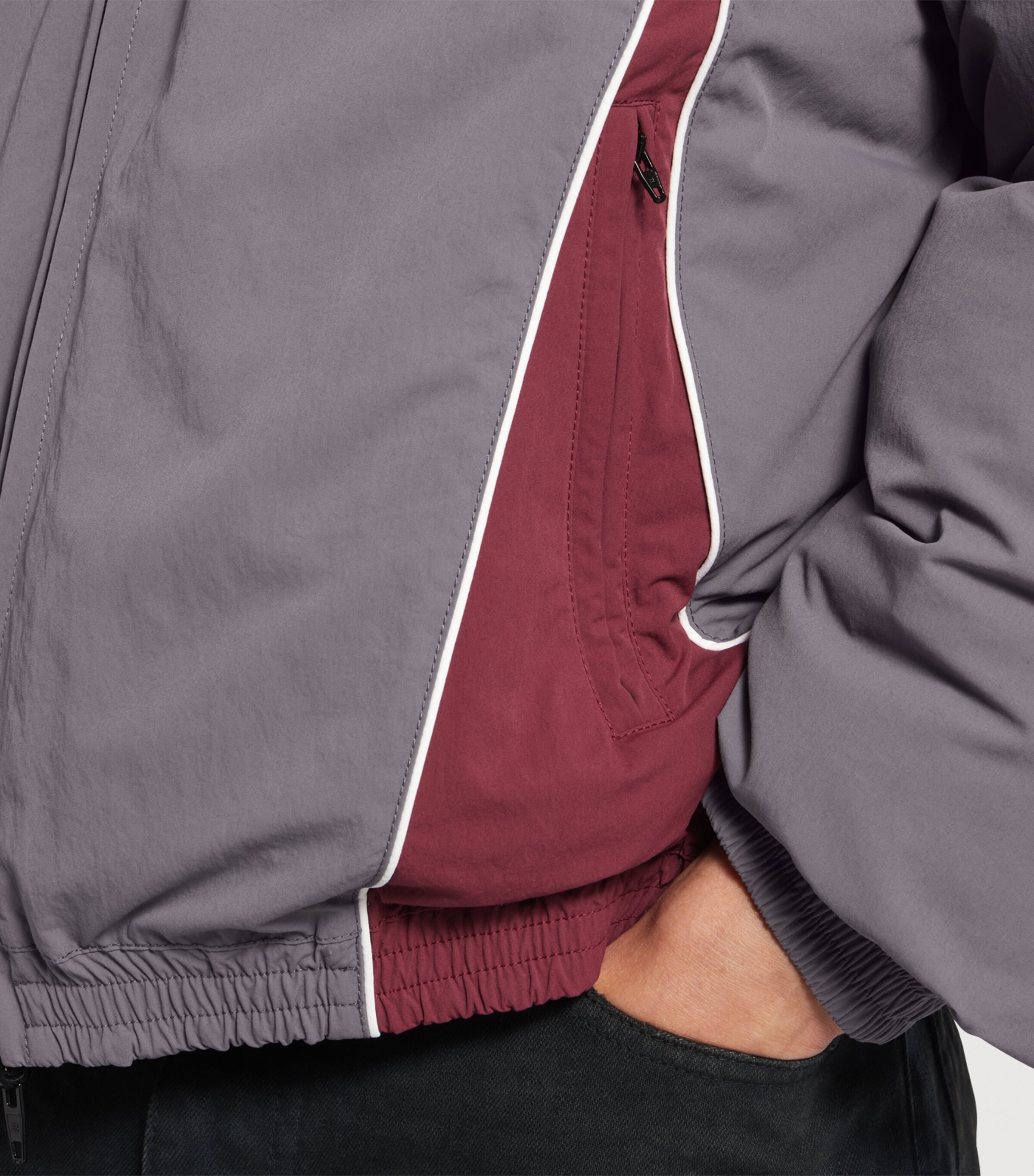 Balenciaga Mens Down-Filled Reversible Track Jacket Image 7