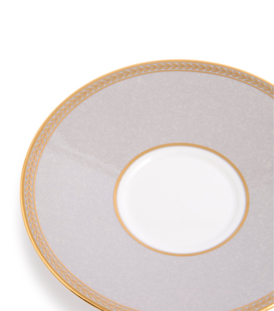 Wedgwood Renaissance Teacup and Saucer Grey Image 6