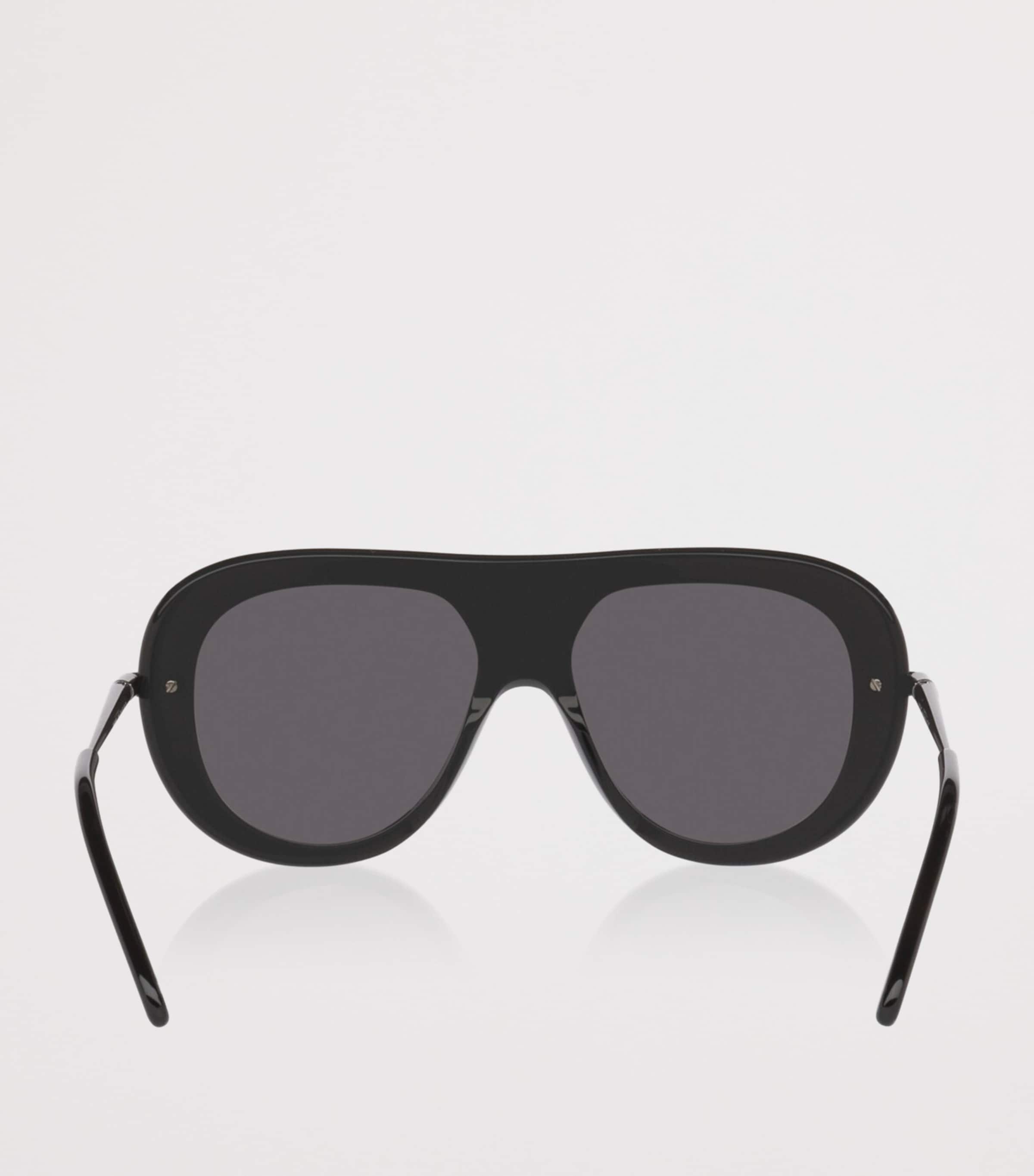 LOEWE Slim Pilot Sunglasses Black Image 4