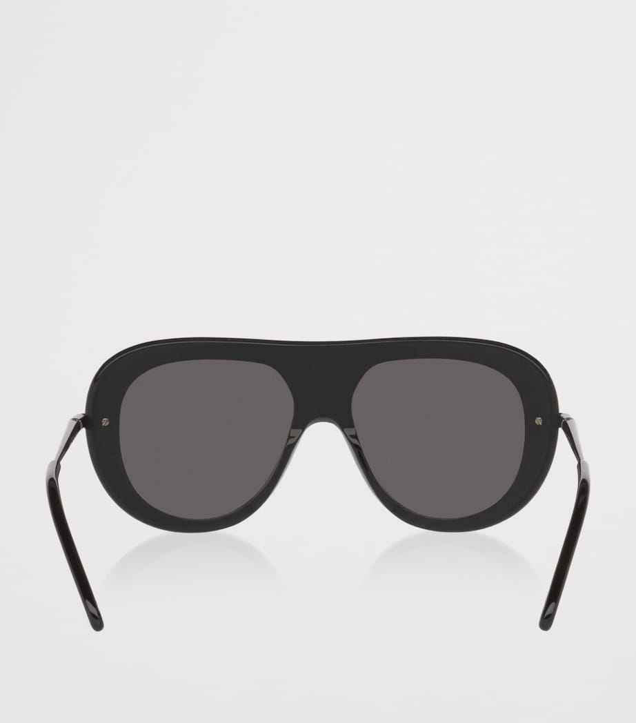 LOEWE Slim Pilot Sunglasses Black Image 4