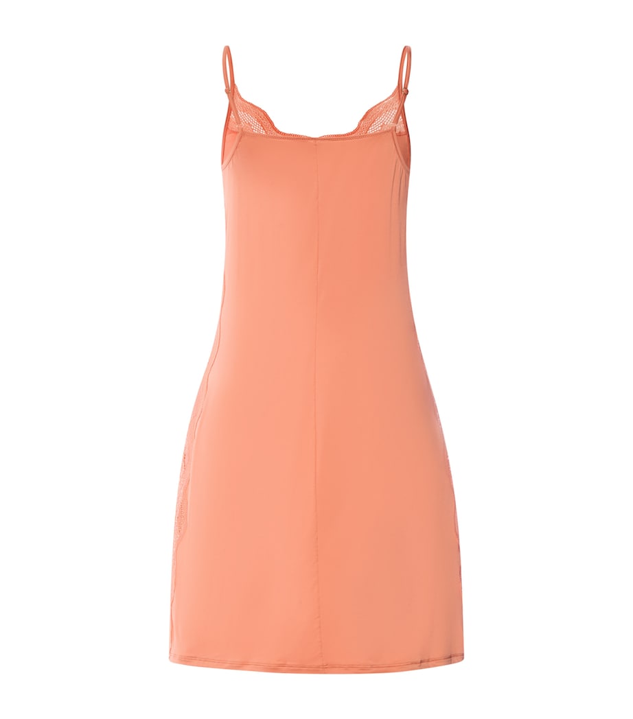 Hanro Womens Cira Nightdress Light Carnelian Image 6