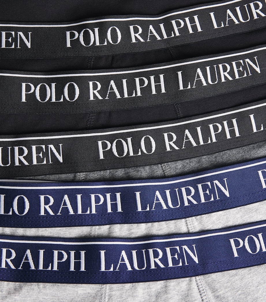 Pack of 5 Stretch-Cotton Boxer Briefs (6-14 Years) ANDOVER HEATHER Image 4