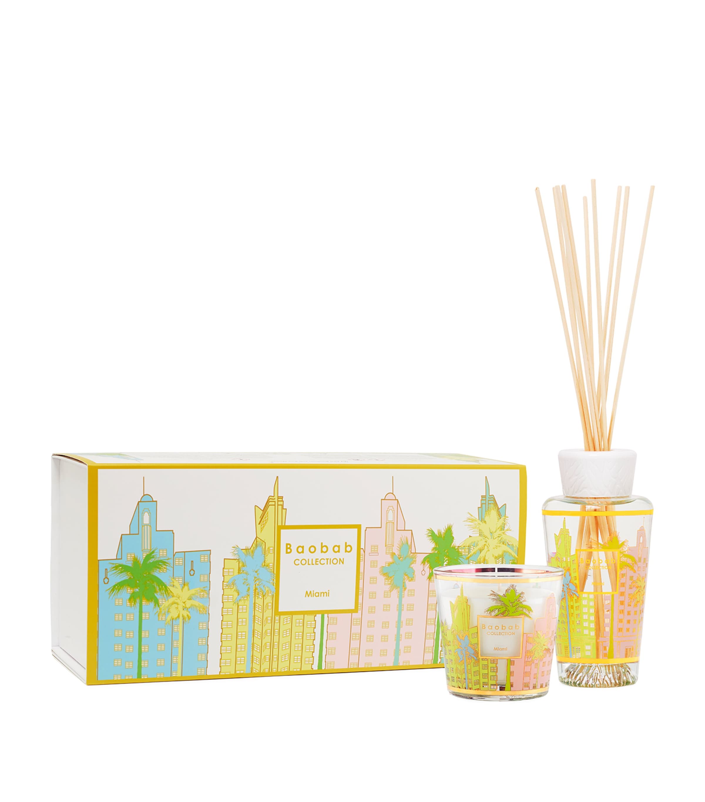Baobab Collection My First Baobab Miami Candle And Diffuser Set