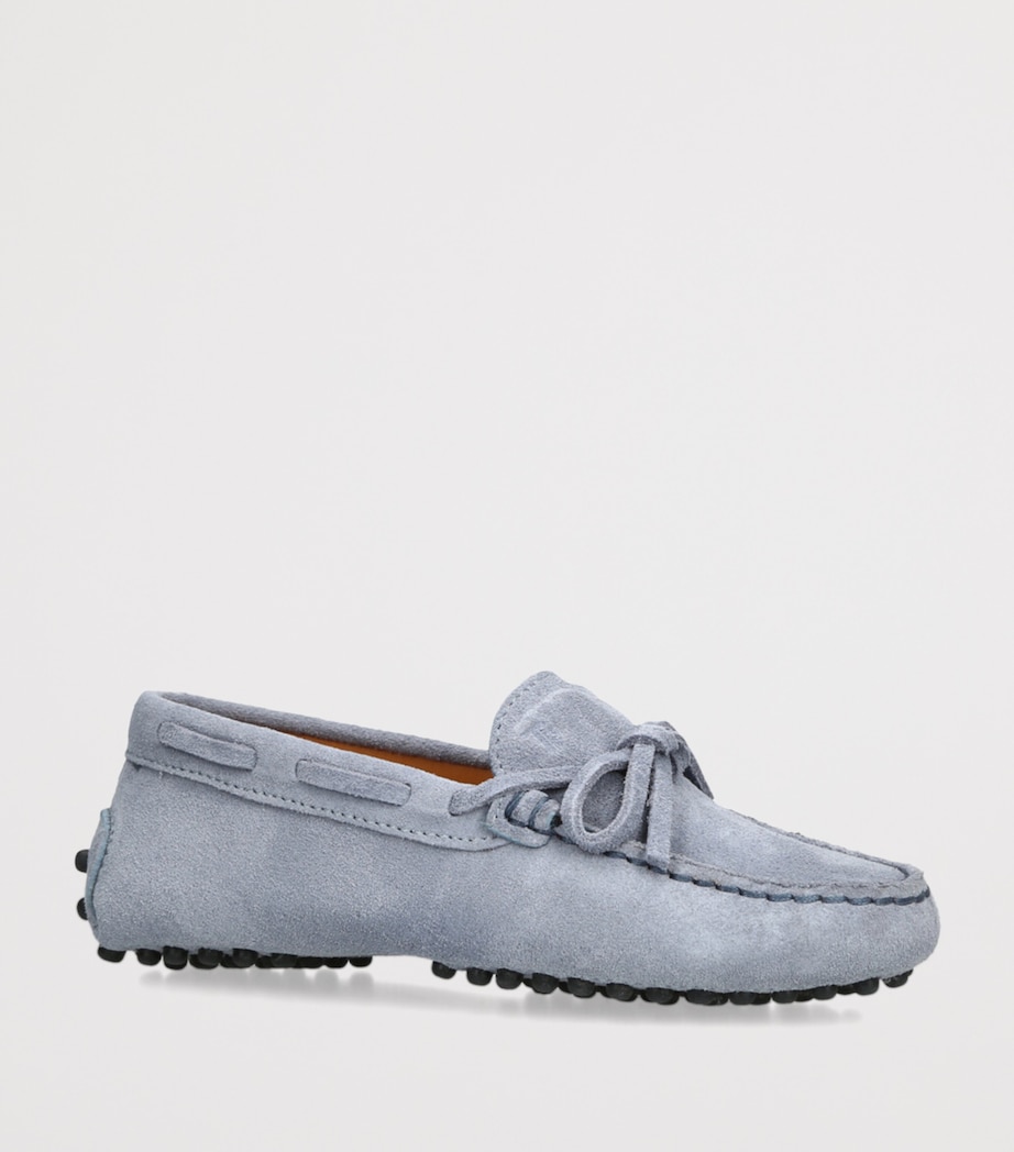 Suede Gommino Driving Shoes MID BLUE Image 3