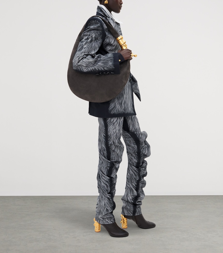 Schiaparelli Womens Trompe-l'Oeil Blazer Grey Image 4