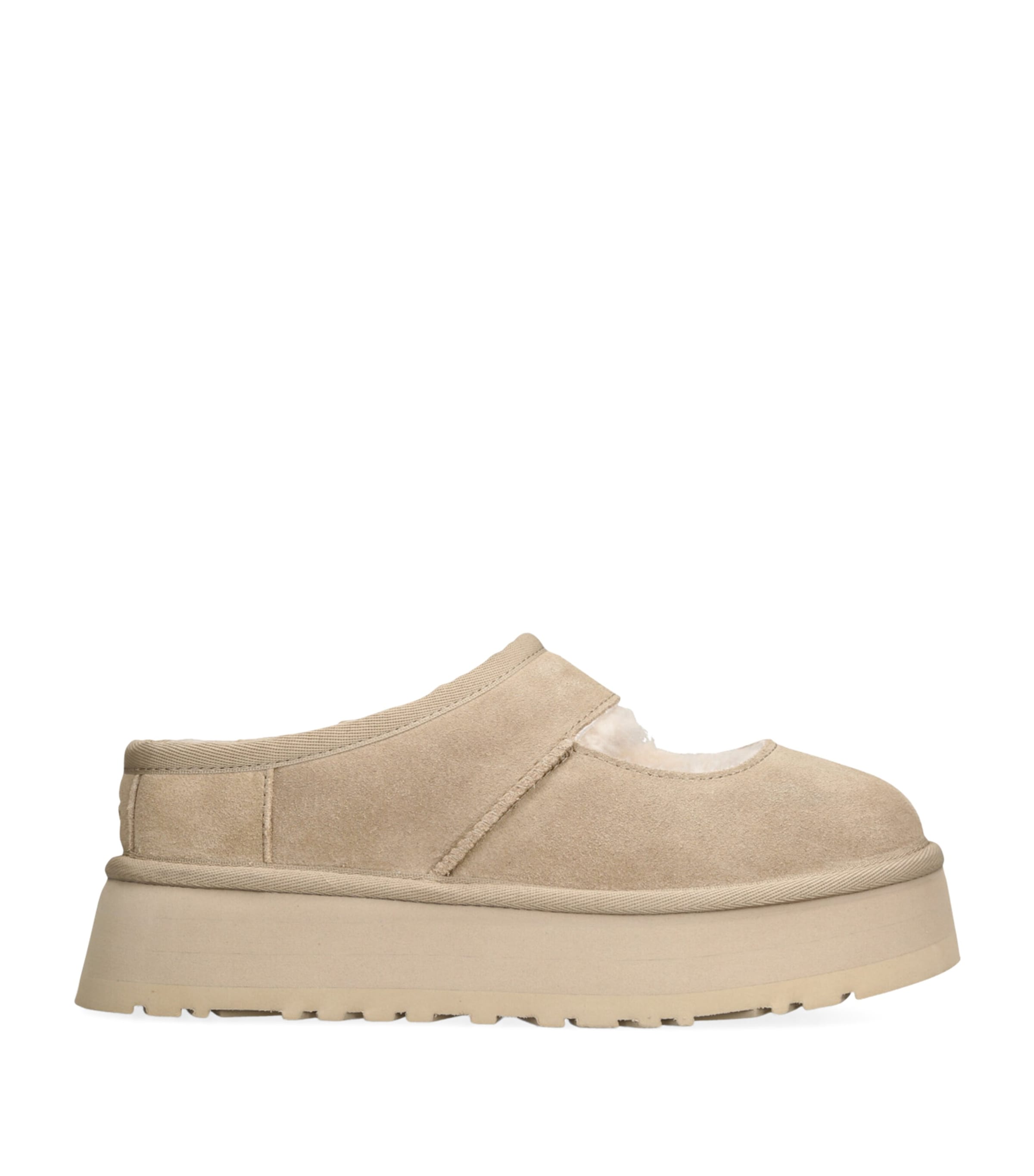 UGG SUEDE BEA MARY JANE SLIPPERS 