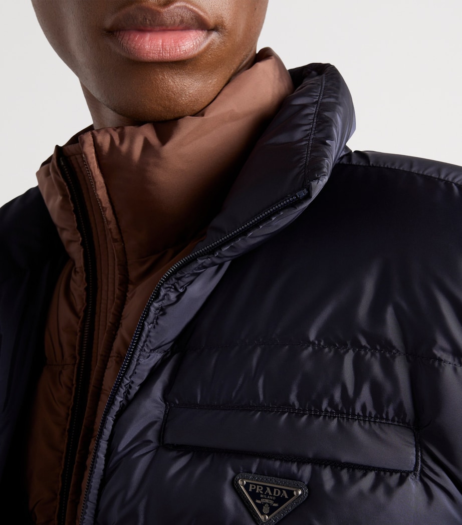 Re-Nylon Puffer Jacket F0ABB Image 4