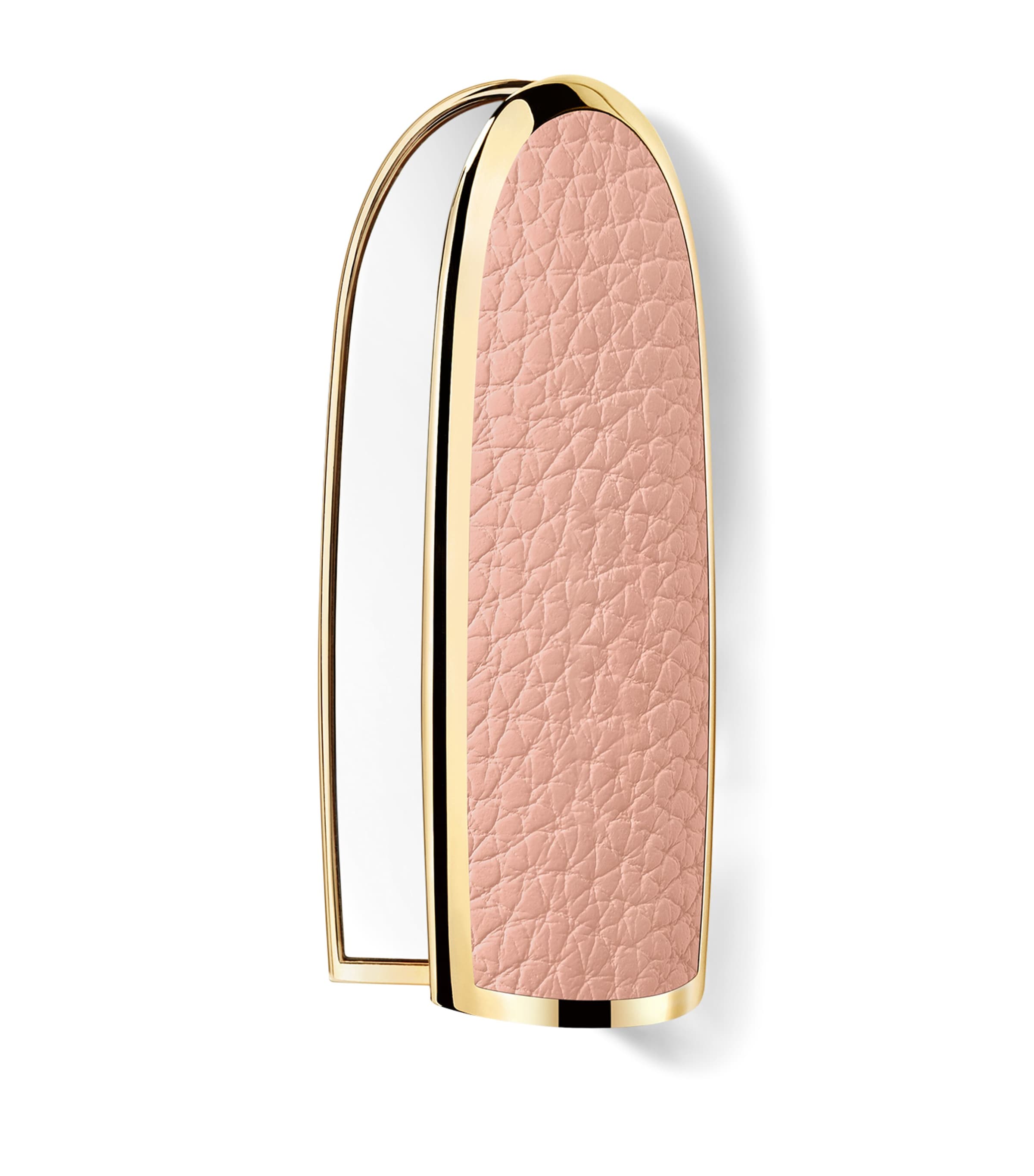 Guerlain Leather Rouge G Lipstick Case In Le Nude