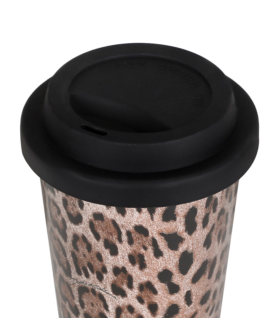 Dolce&Gabbana Casa Ceramic Leopardo Travel Mug Leopardo Image 3