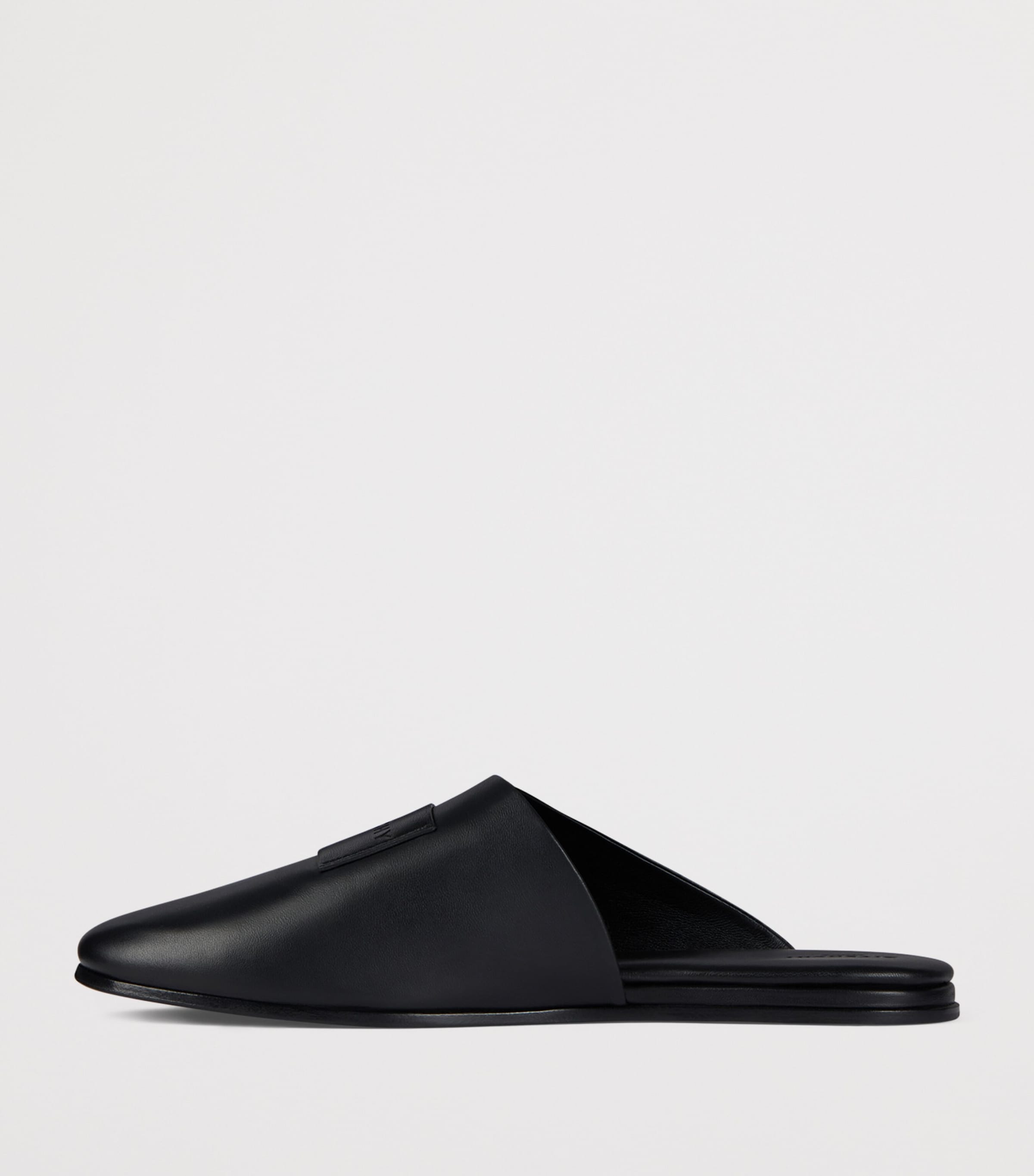 Givenchy Nappa Leather Label Mules Image 3