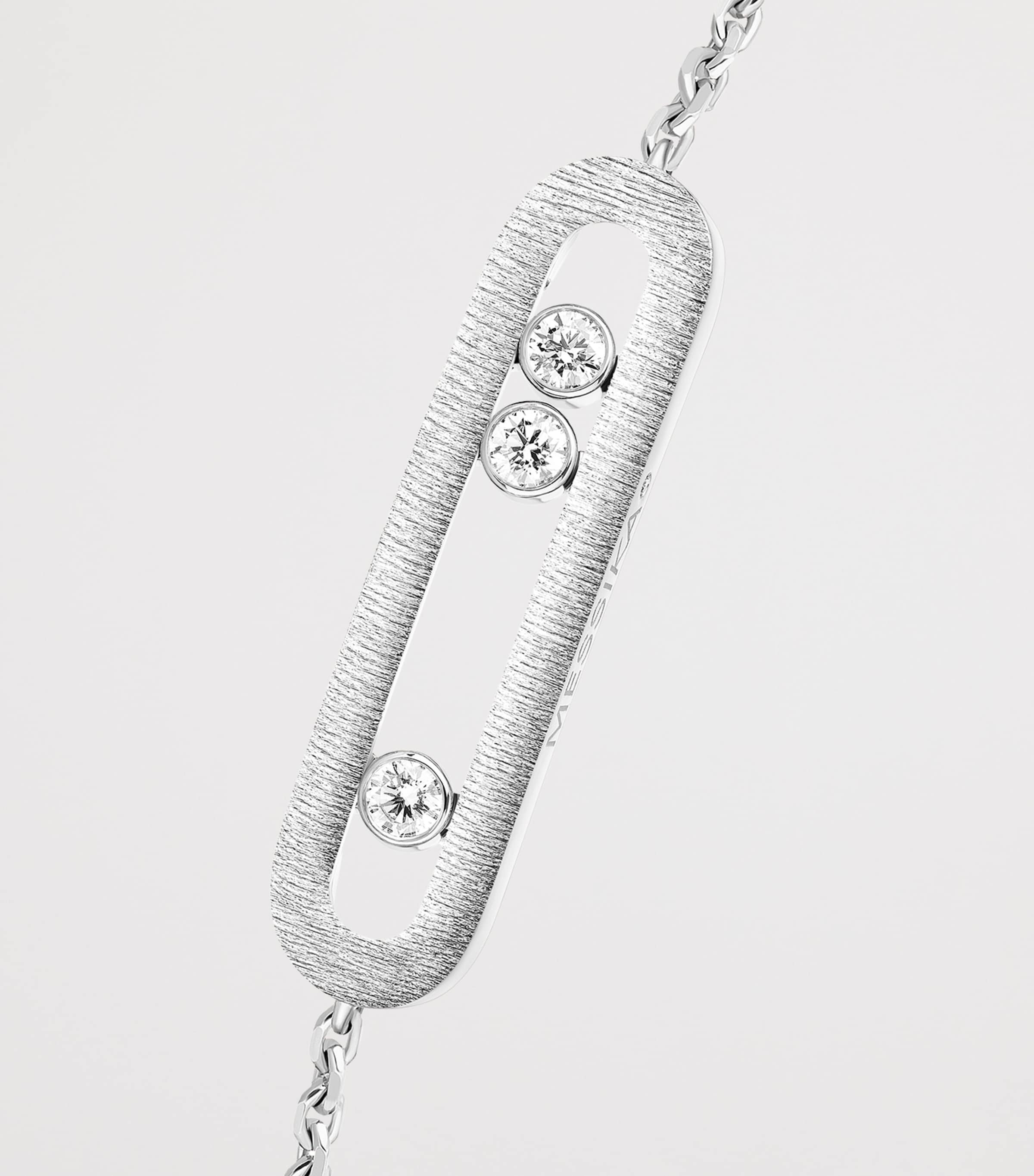 Messika Move Classique White Gold and Diamond Bracelet (0.30ct) White Gold Image 3