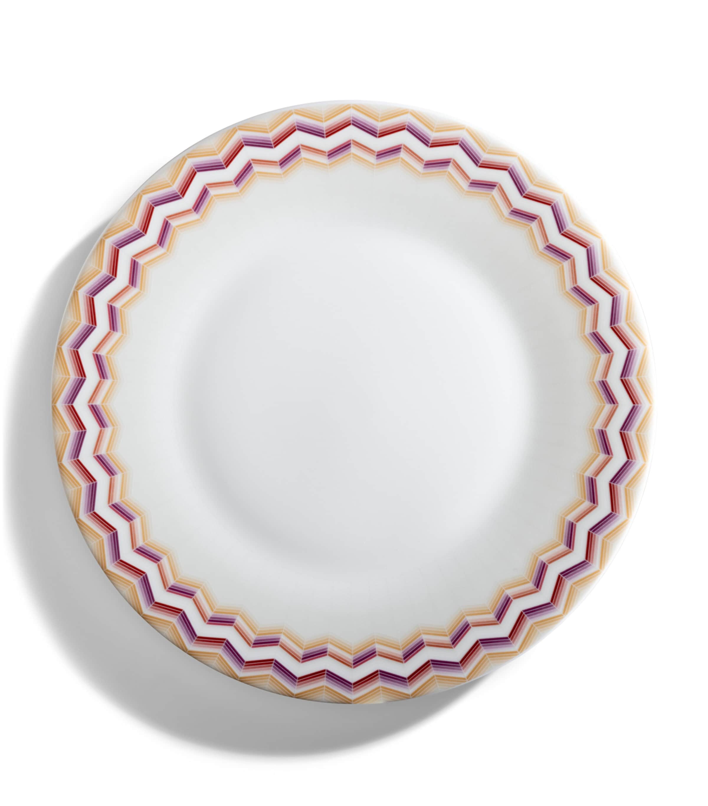 Porcelain Zigzag Jarris 156 Dinner Plate (27.5cm) MULTICOLOR Image 1