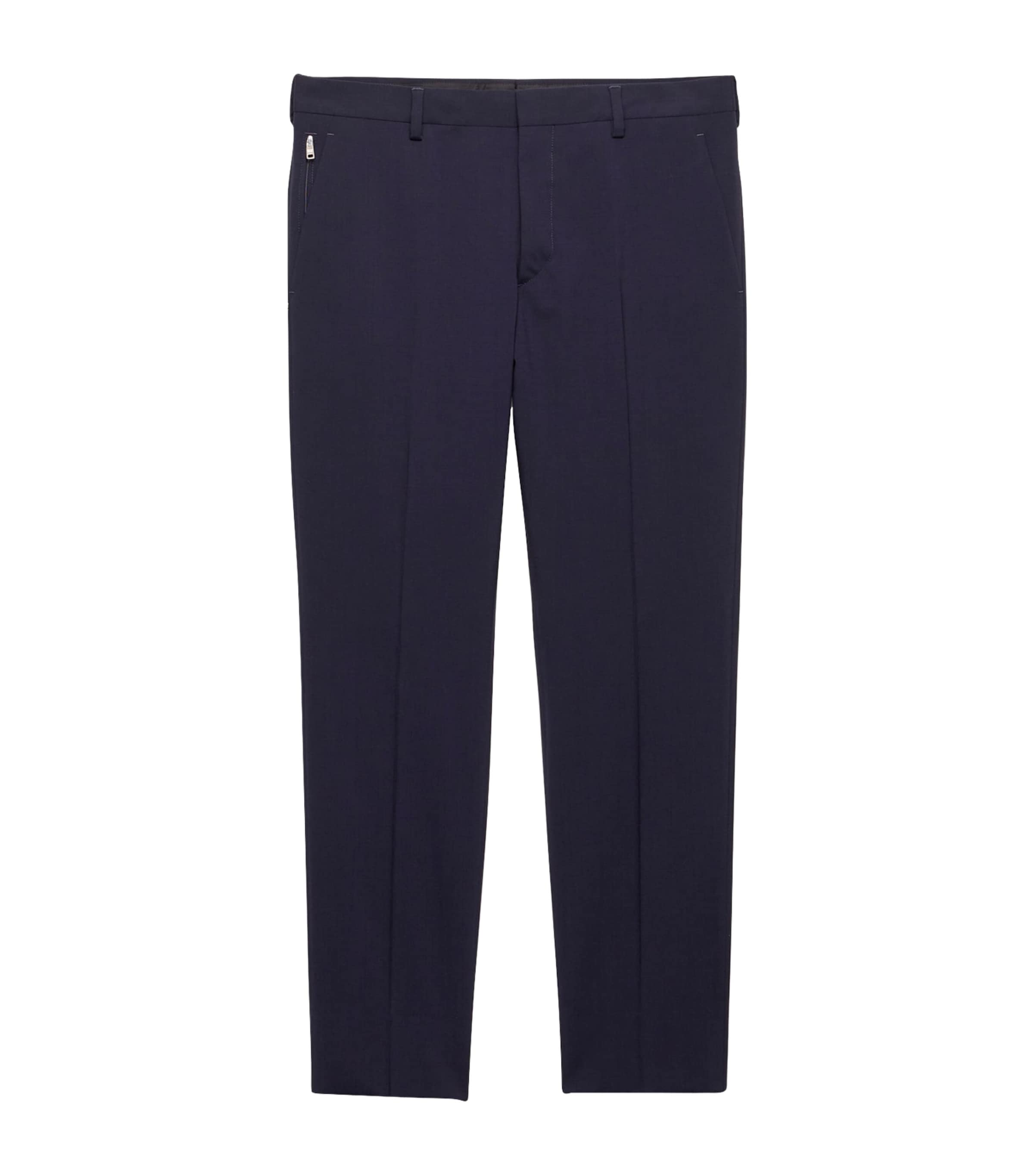 Stretch-Wool Light Trousers F0SVF Image 1