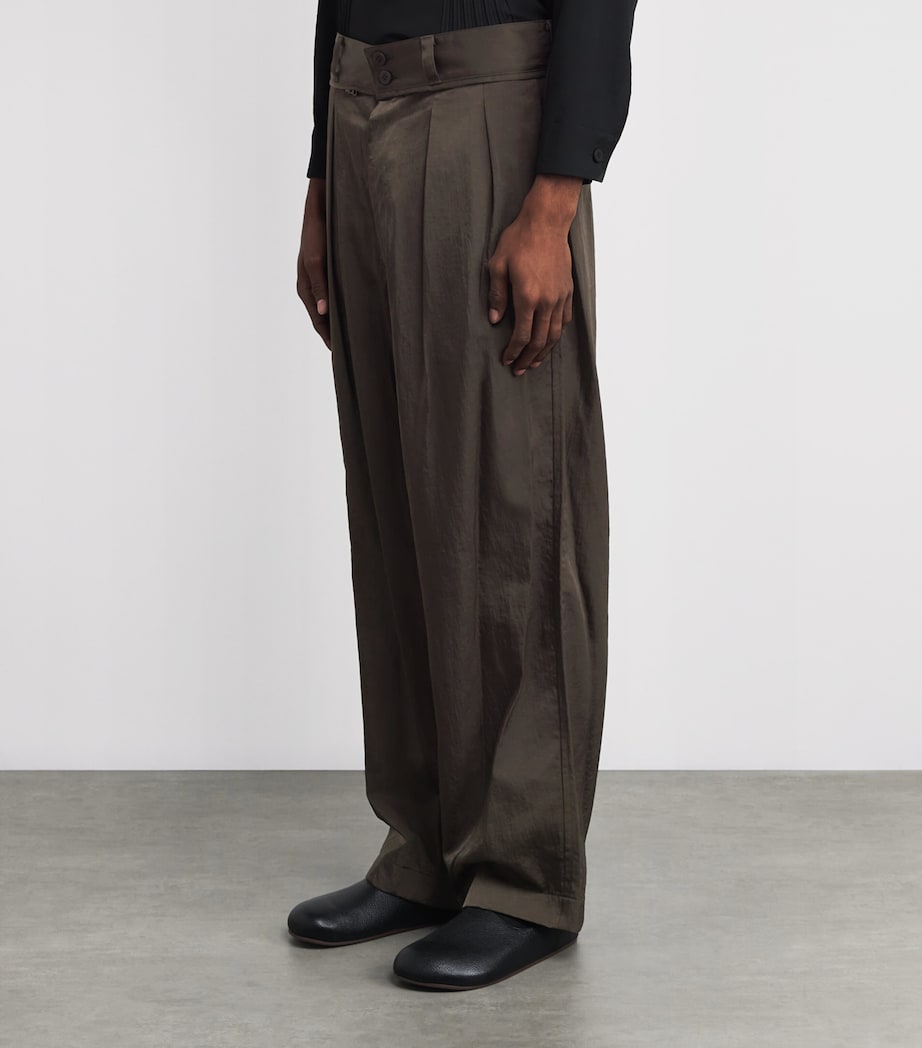Detachable Linear Switch Trousers 65-KHAKI Image 6
