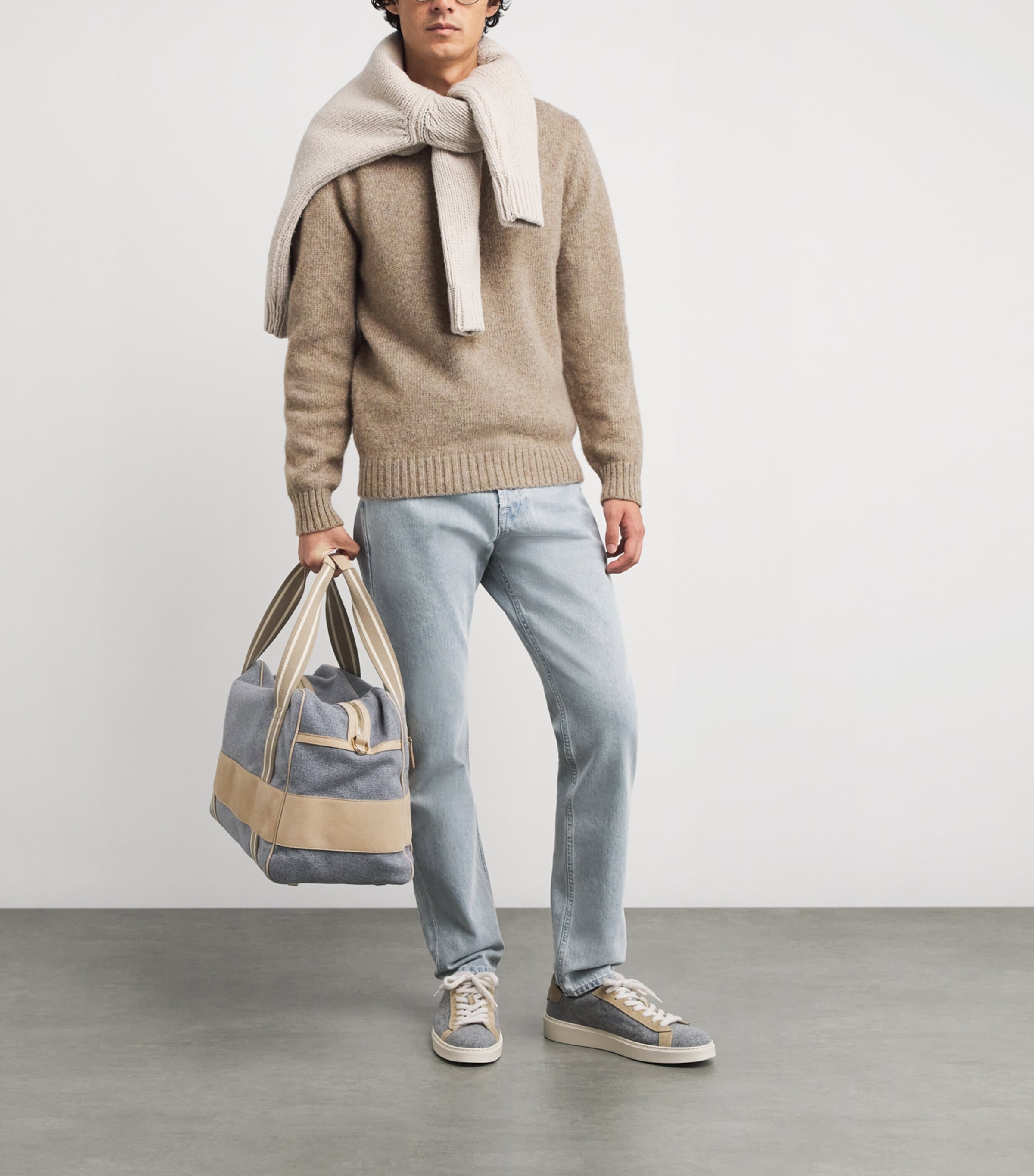 Wool Crew-Neck Sweater TORTORA Image 2