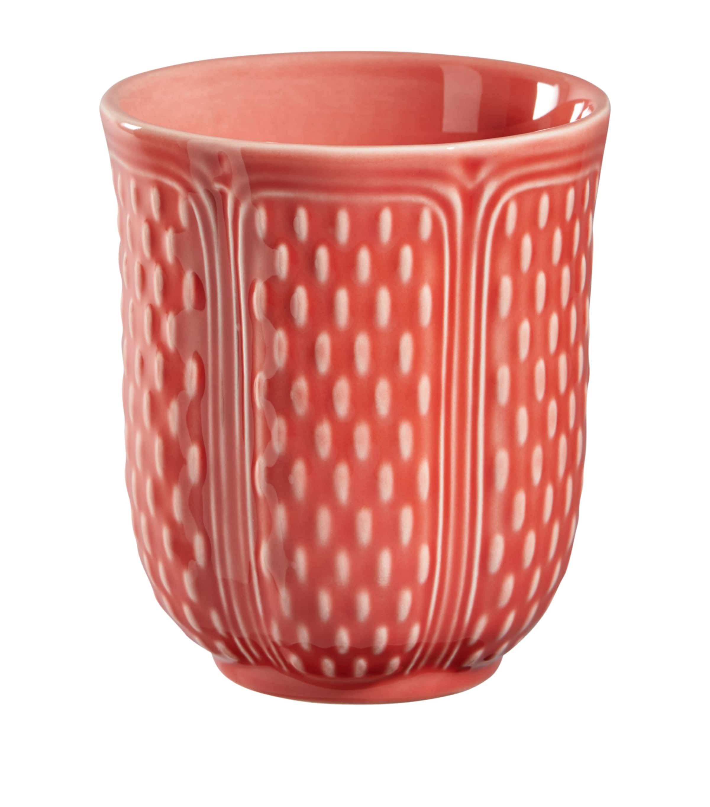 Pont aux Choux Rice Grain Pattern Teacup CORAIL Image 1