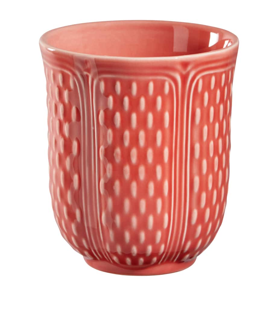Pont aux Choux Rice Grain Pattern Teacup CORAIL Image 1