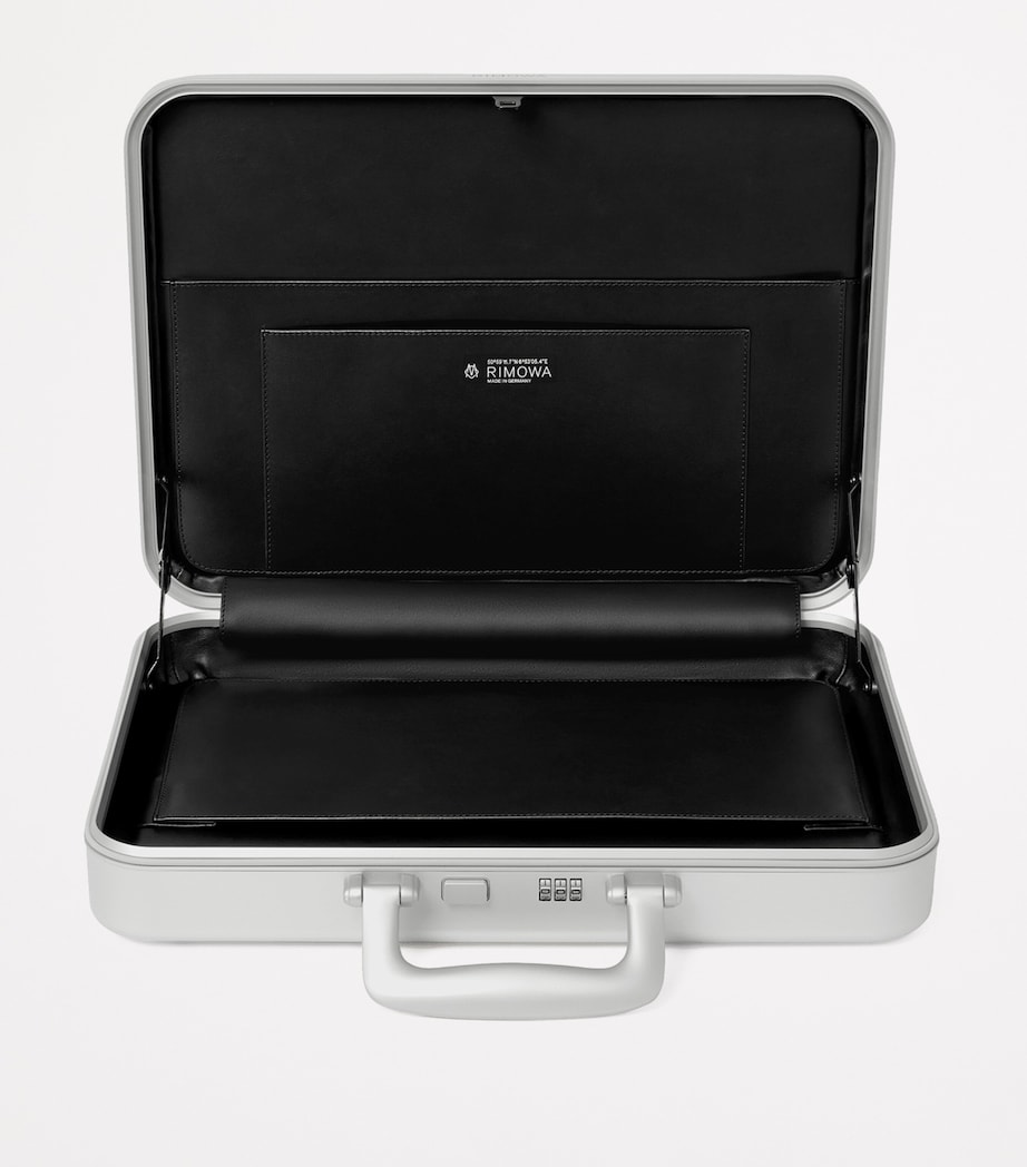 Aluminium Attaché Briefcase SILVER Image 3