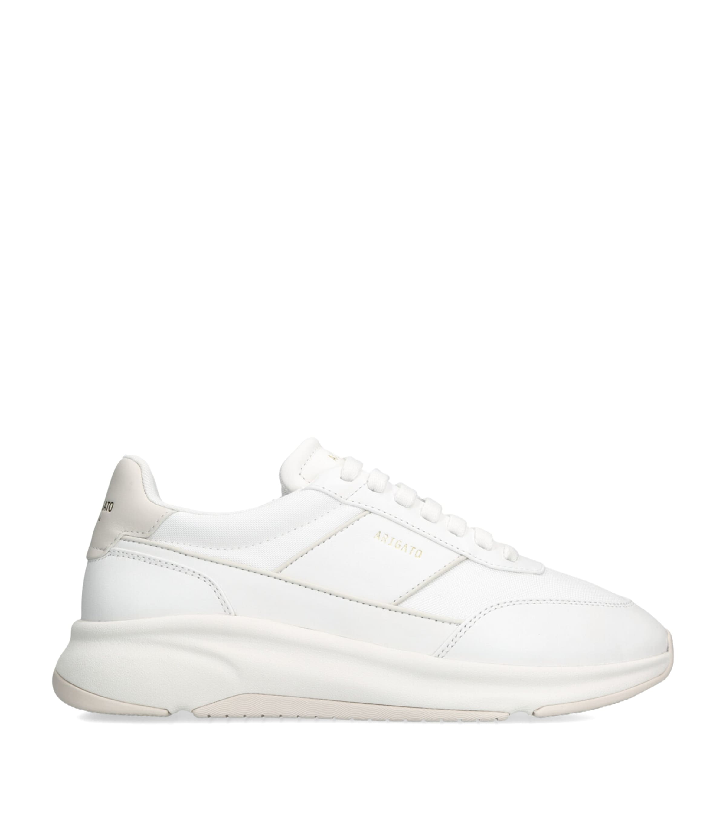Axel Arigato Suede Genesis Neo Runner Sneakers In White