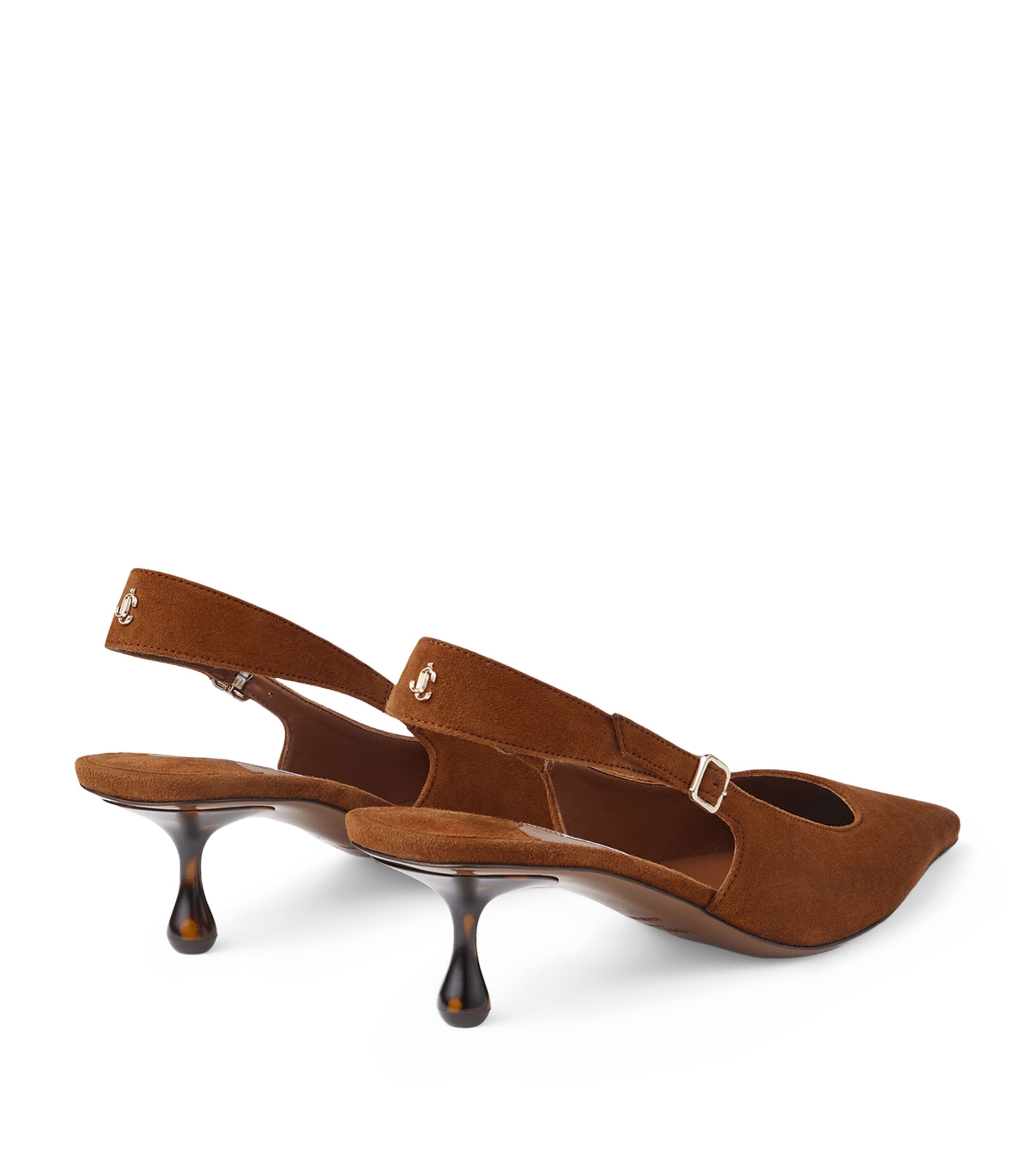 Jimmy Choo Amel 50 Suede Slingback Pumps | Harrods US