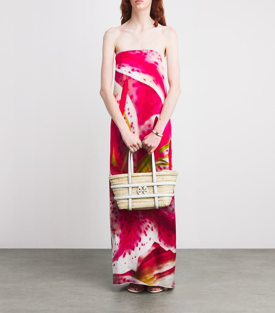 Small Straw Ella Basket Bag 101 Image 2