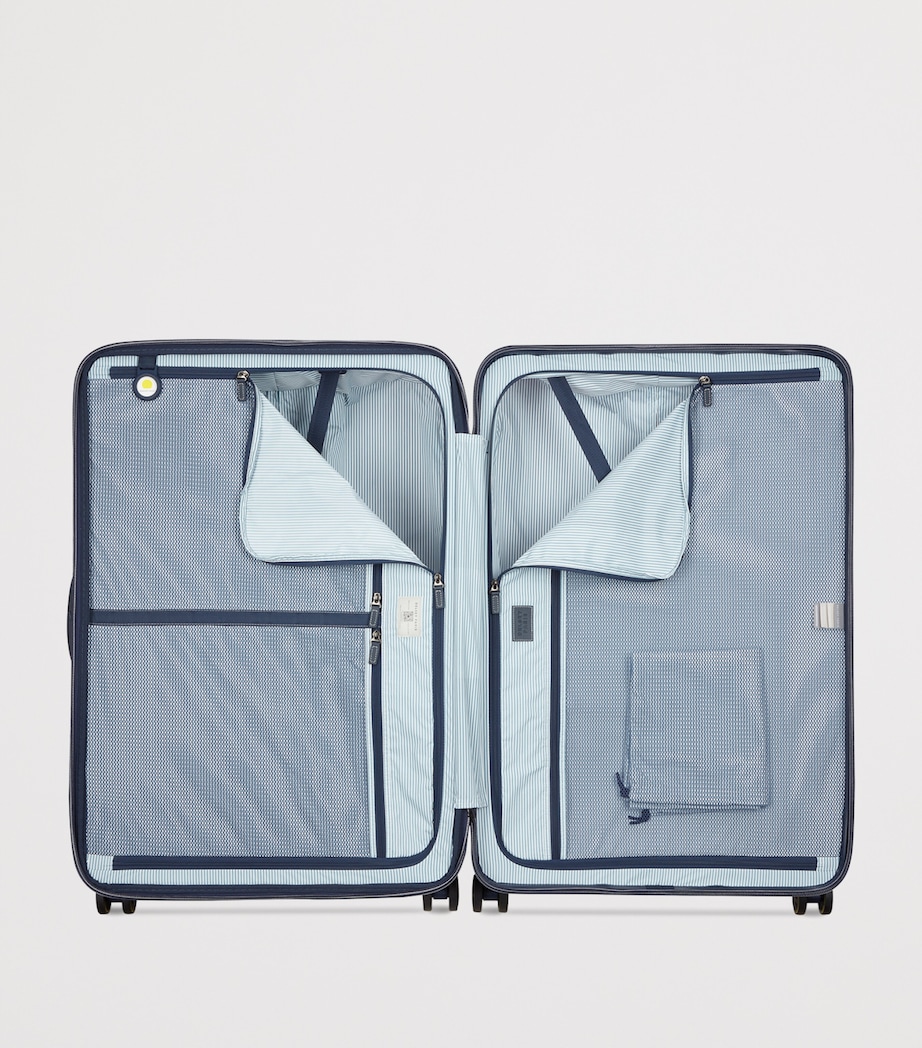 Cadence Expandable Hard Check-In Suitcase (82cm) IVORY / NAVY Image 2