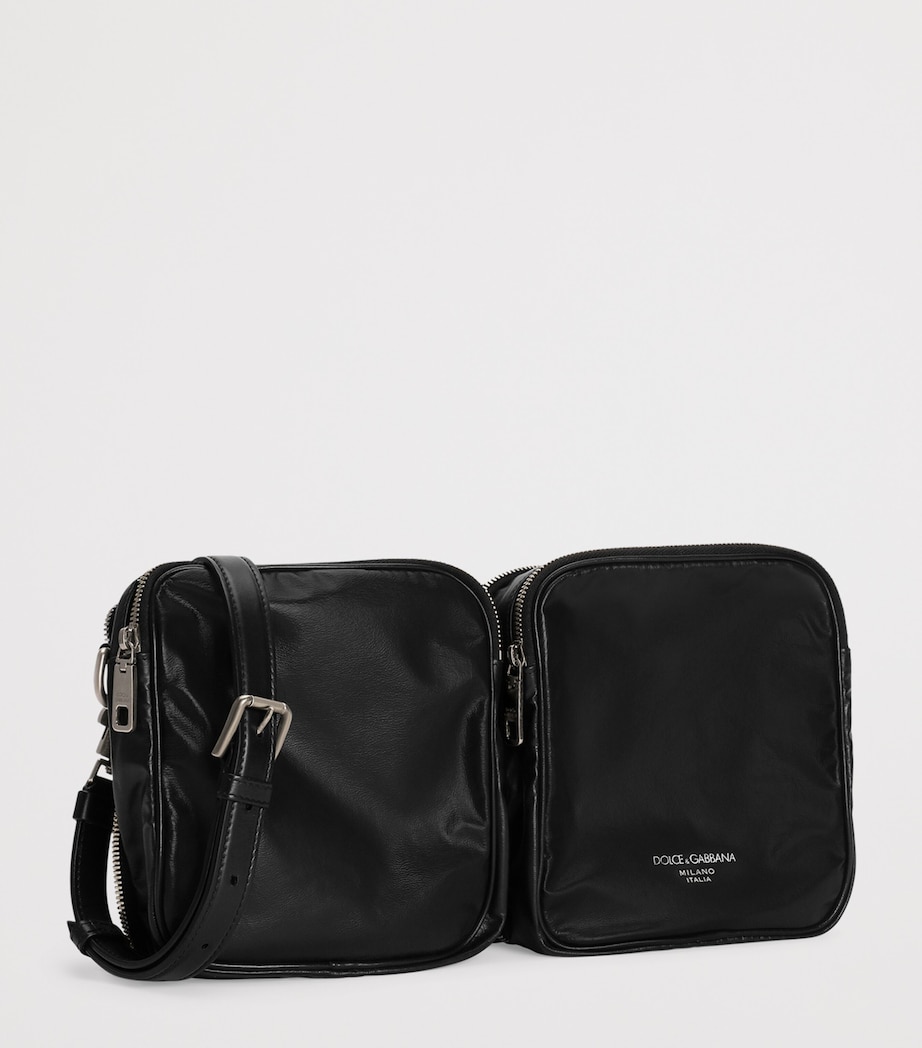 Dolce&Gabbana Patent Leather Cross-Body Bag Black Image 7