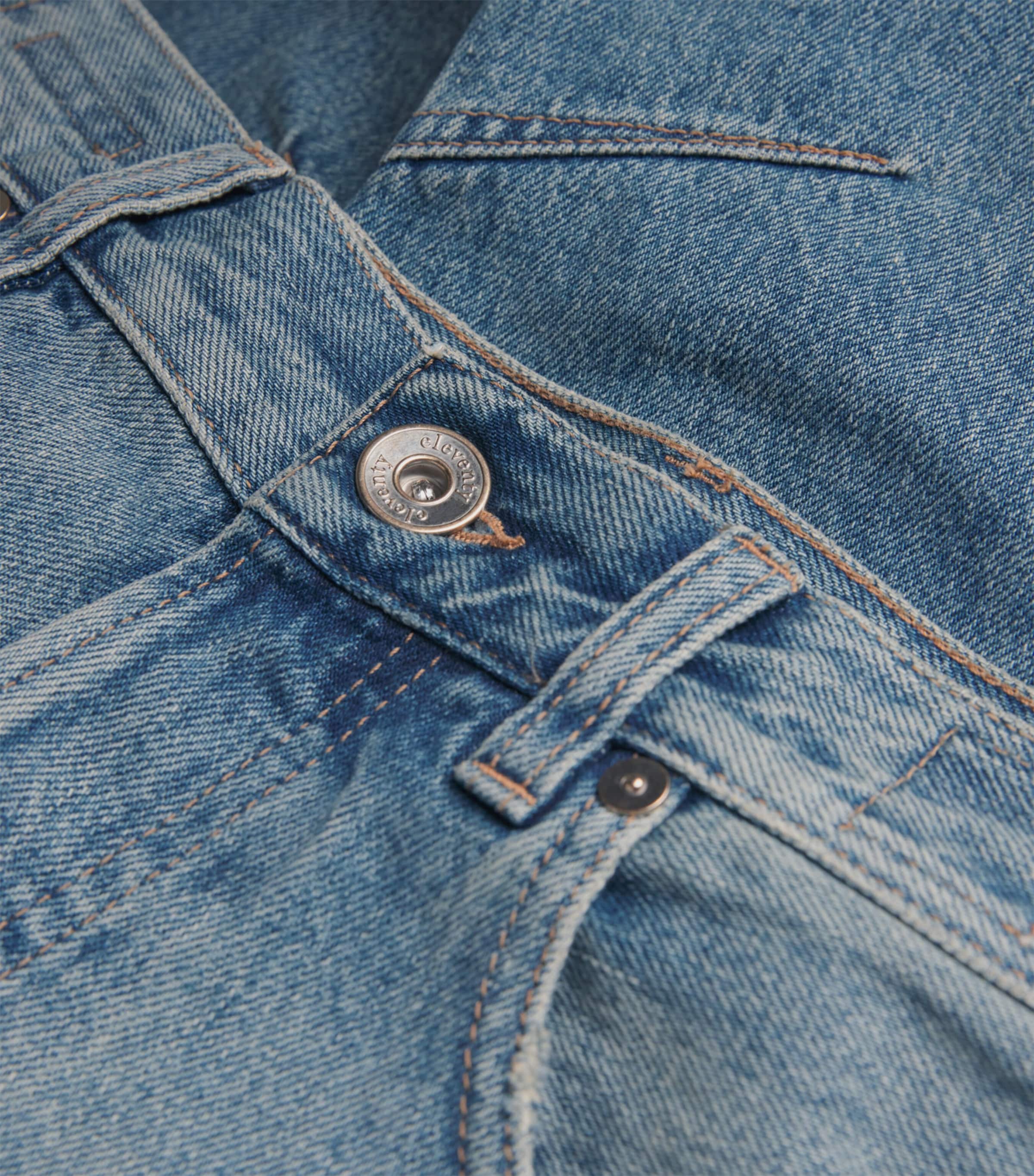 Pleated Straight Jeans ZUCCHERO Image 5