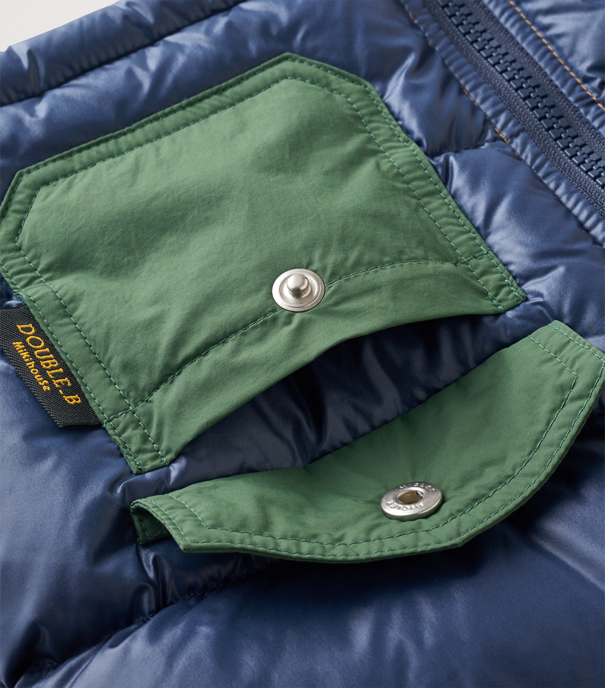 Miki House Down Double B Puffer Jacket (2-7 Years) Image 5