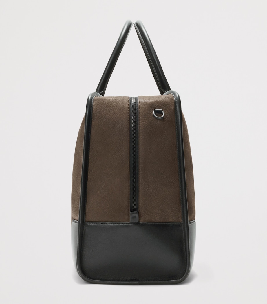LOEWE Large Leather Amazona 180 Duffle Bag Khaki Image 4