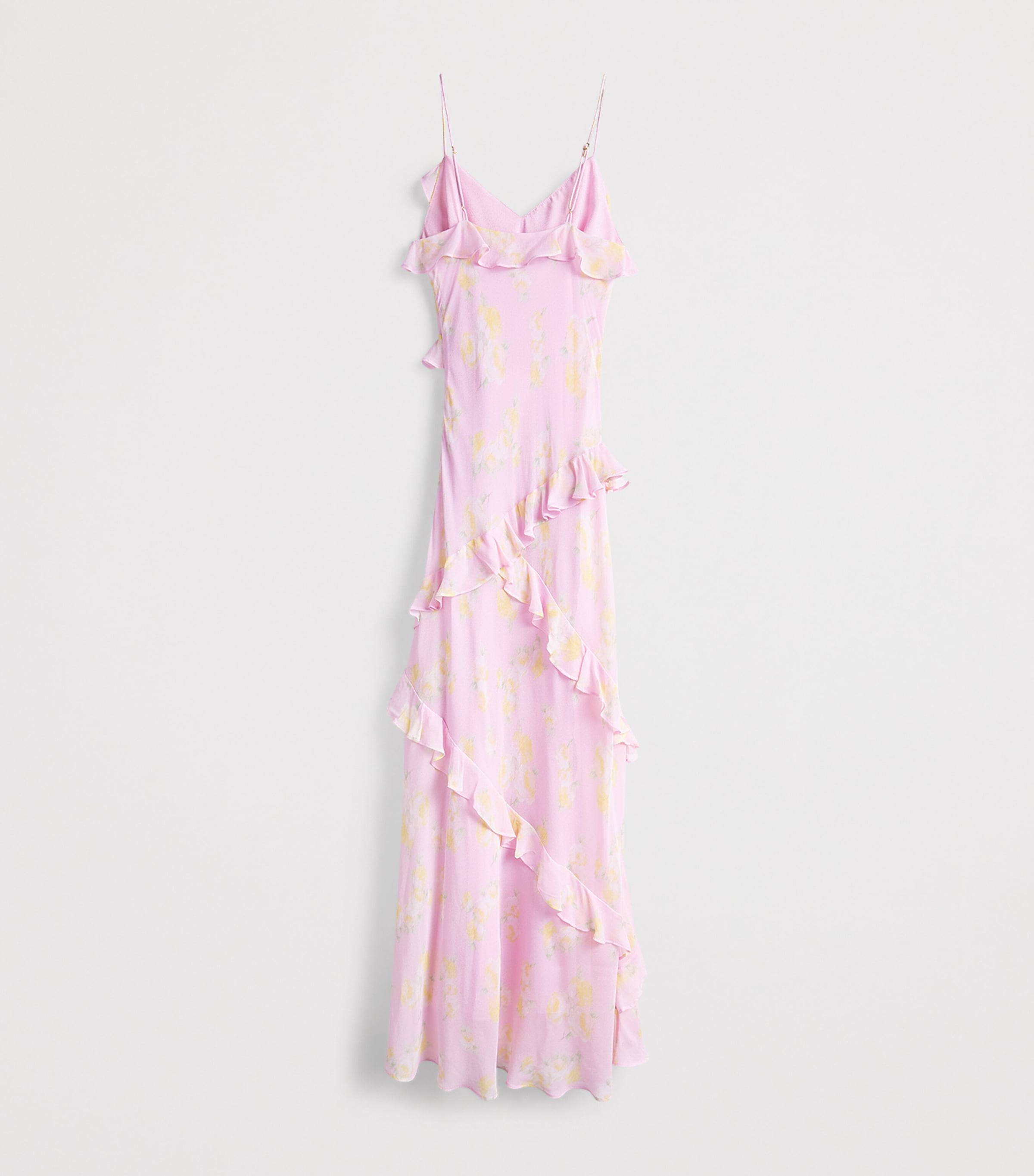 rialto floral chiffon maxi dress Loveshackfancy Silk - Black perfect for any elegant occasion LoveShackFancy Women's Rialto Floral Maxi