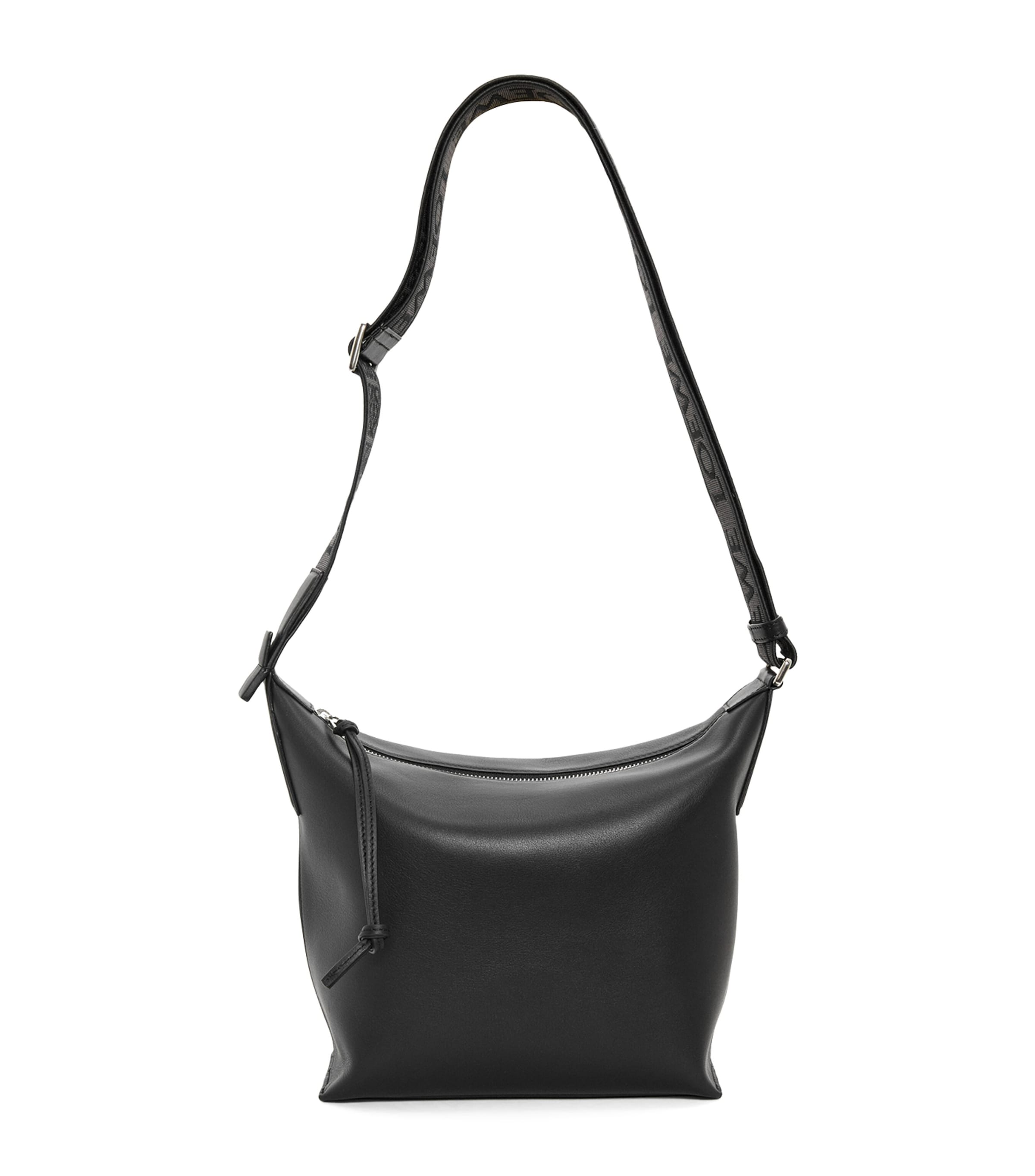 Loewe Small Leather Cubi Cross-body Bag In Black