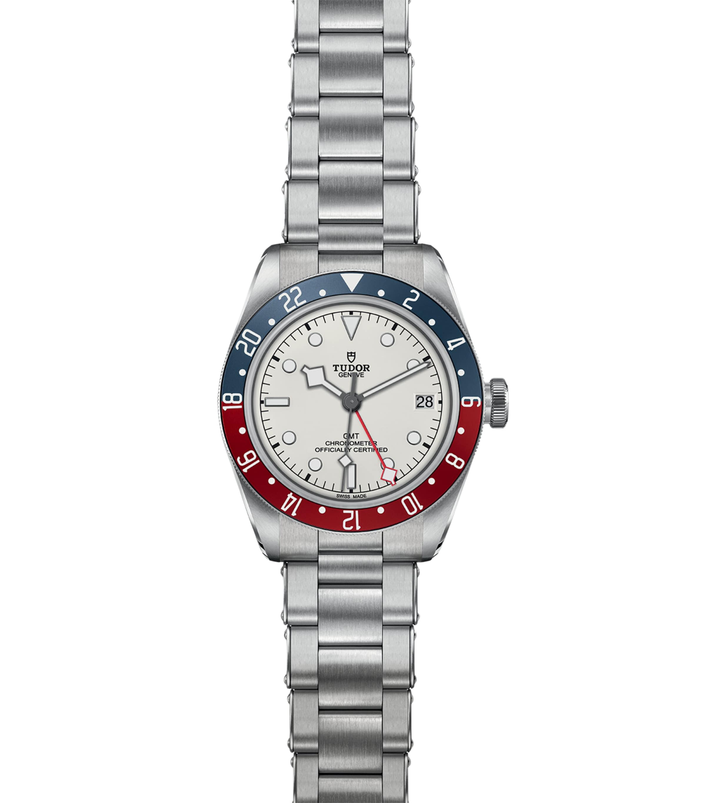 Stainless Steel Black Bay Automatic Watch 41mm WHITE Image 2