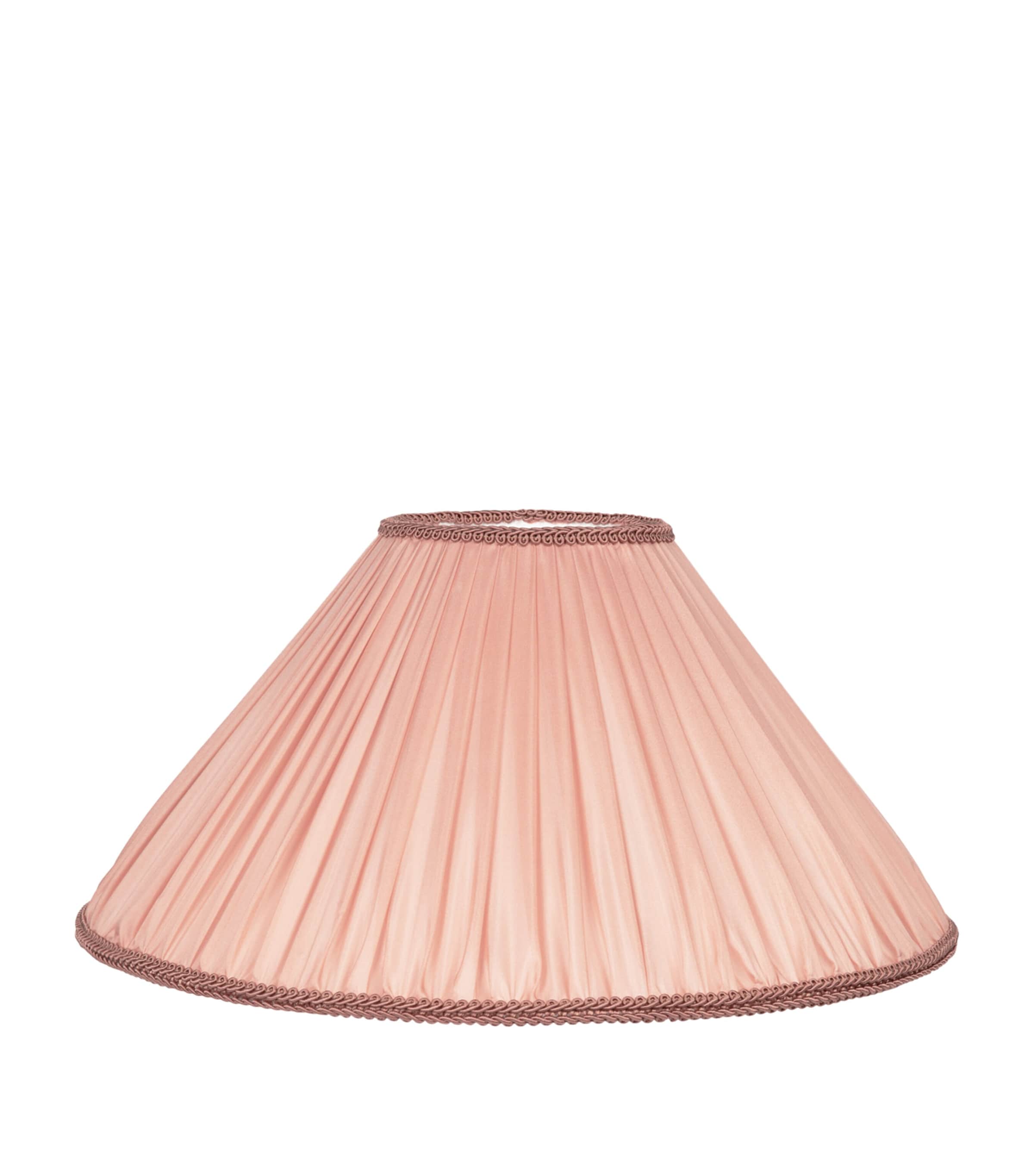House Of Hackney Silk Pleated Romily Lampshade In Pink