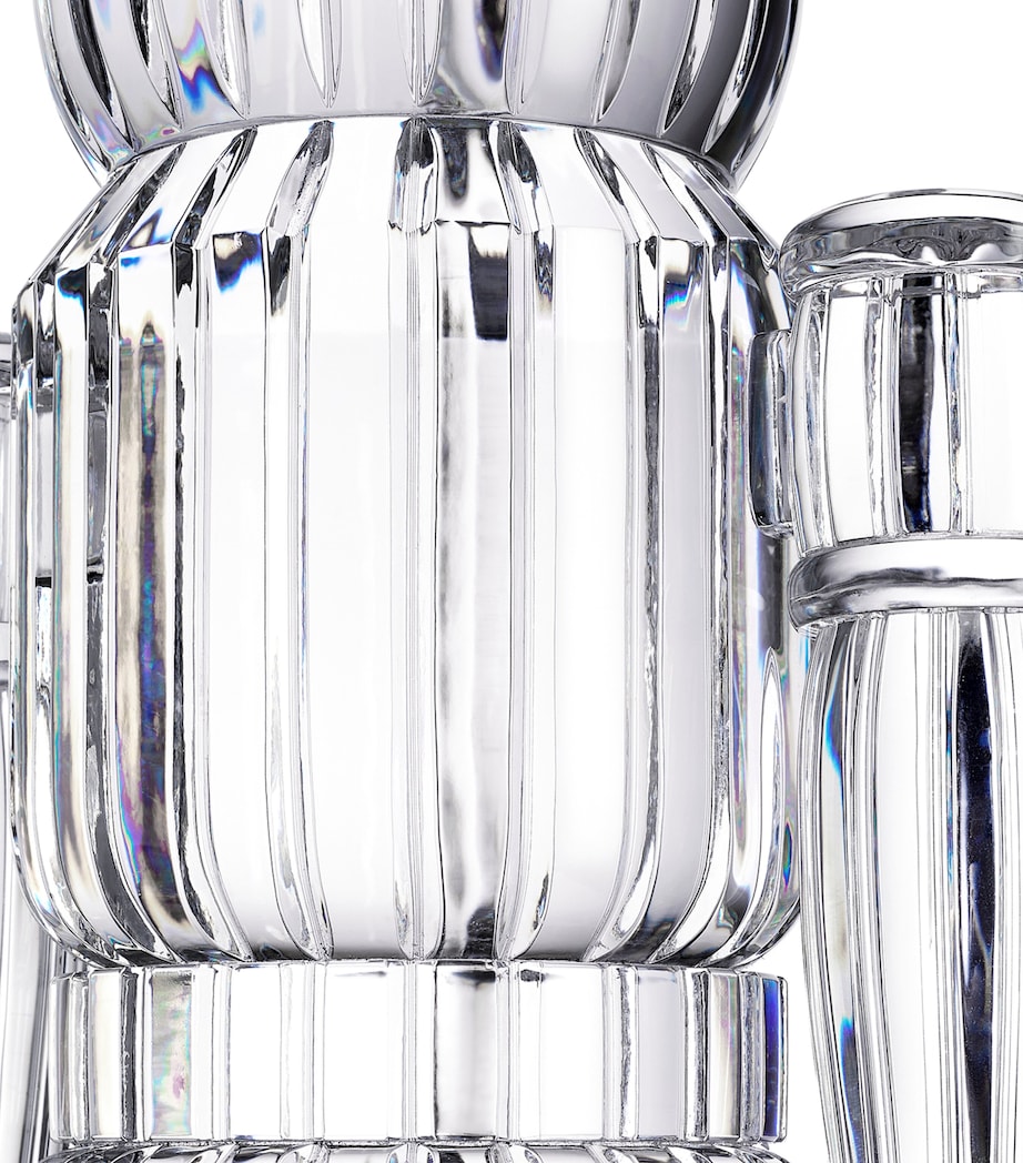 Giant Crystal Nutcracker (65cm) CLEAR Image 2