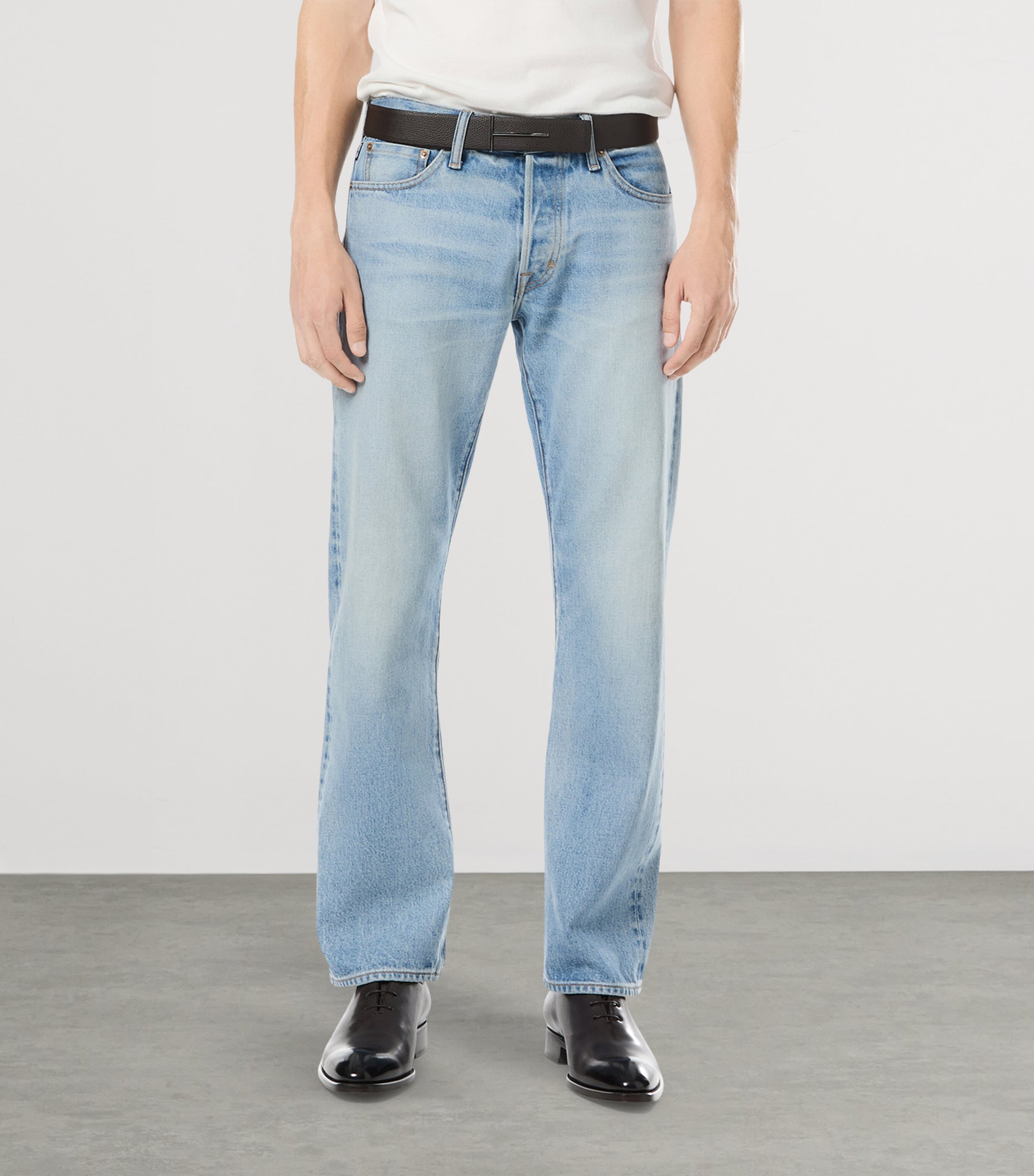 TOM FORD Mens Straight Jeans Uan Image 2