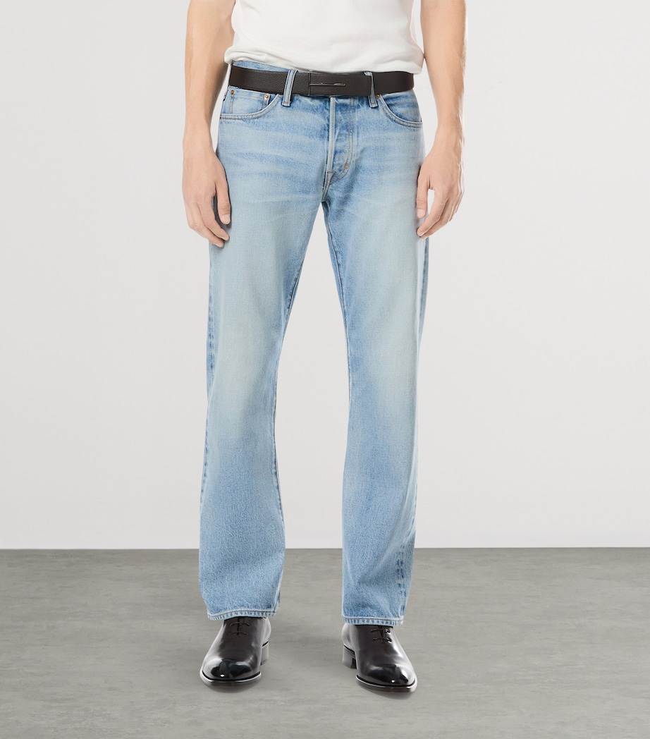 TOM FORD Mens Straight Jeans Uan Image 2