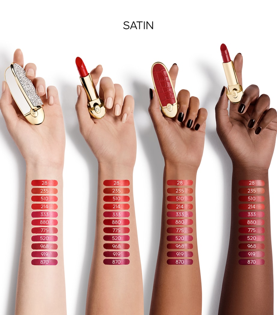 Guerlain Rouge G Ultra-Care Satin Lipstick - Refill Rouge Profond Image 4