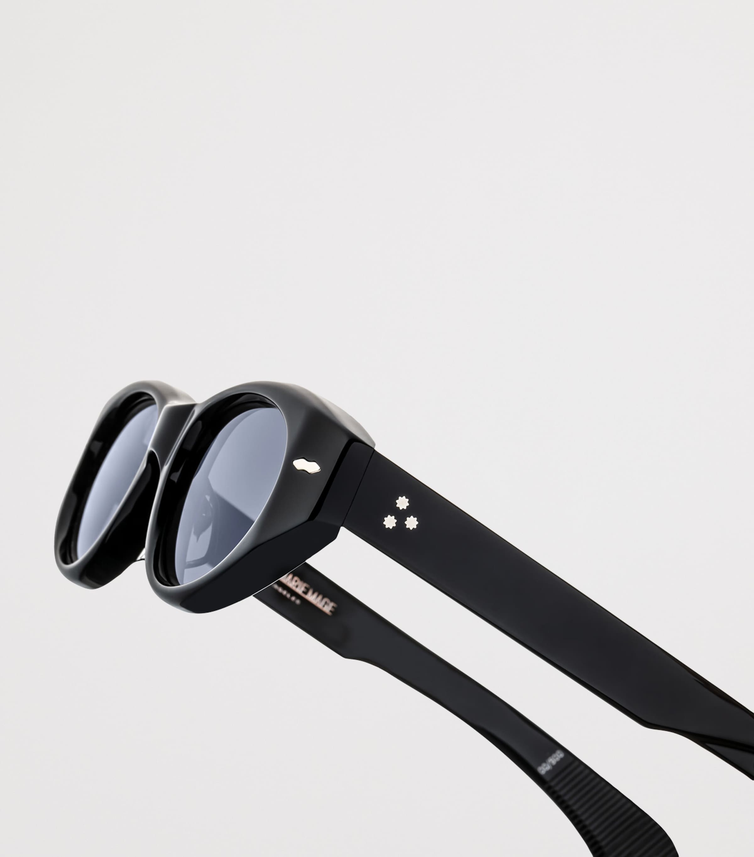 Jacques Marie Mage Krasner Oval Sunglasses Black Image 5